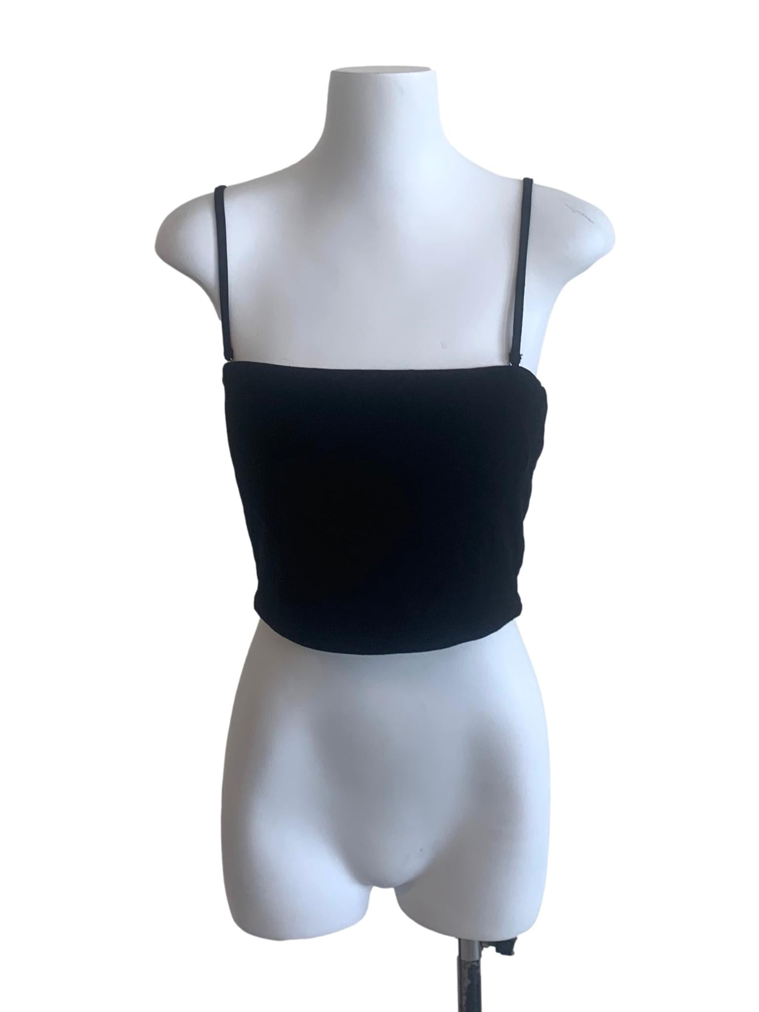 Black Spaghetti Strap Top