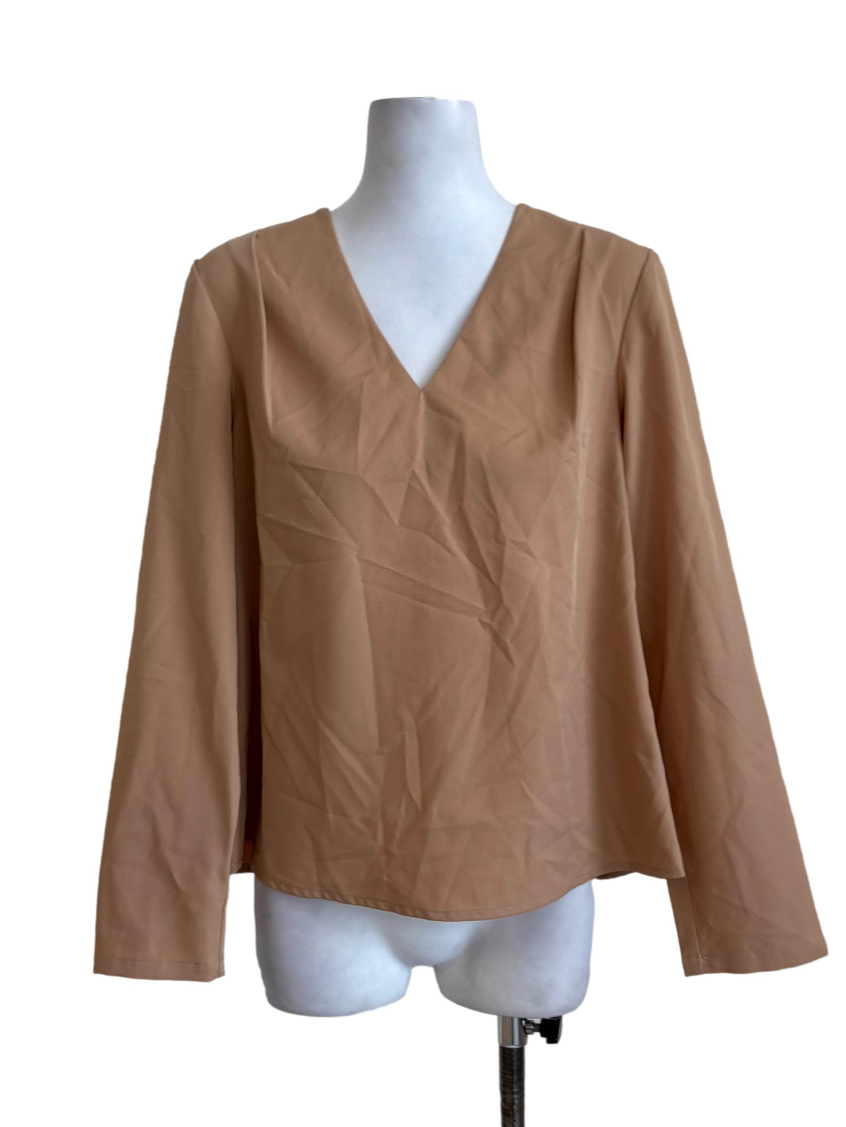 Tortilla V Neck Long Sleeves Top