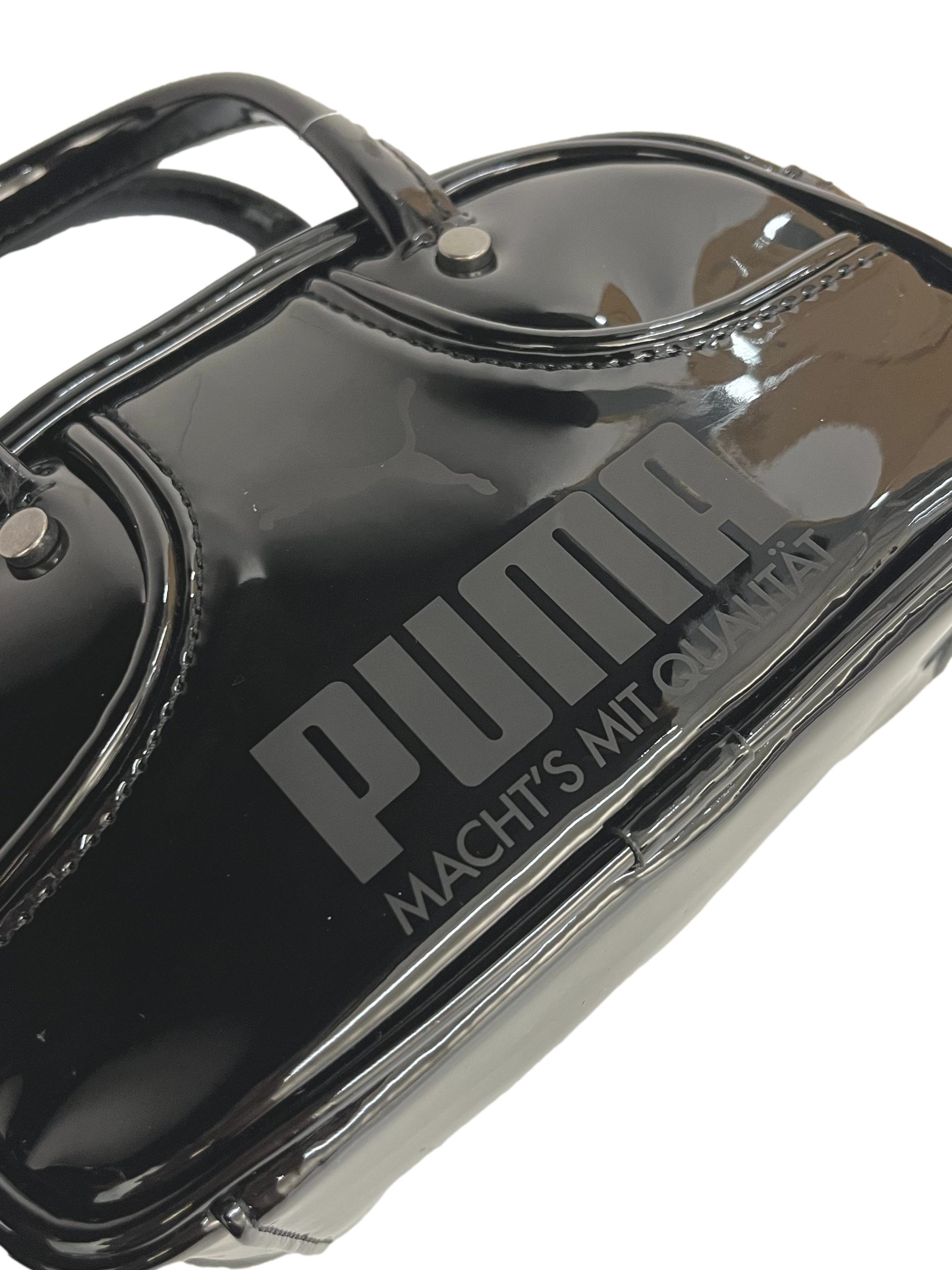 Black Glossy Mini Bag