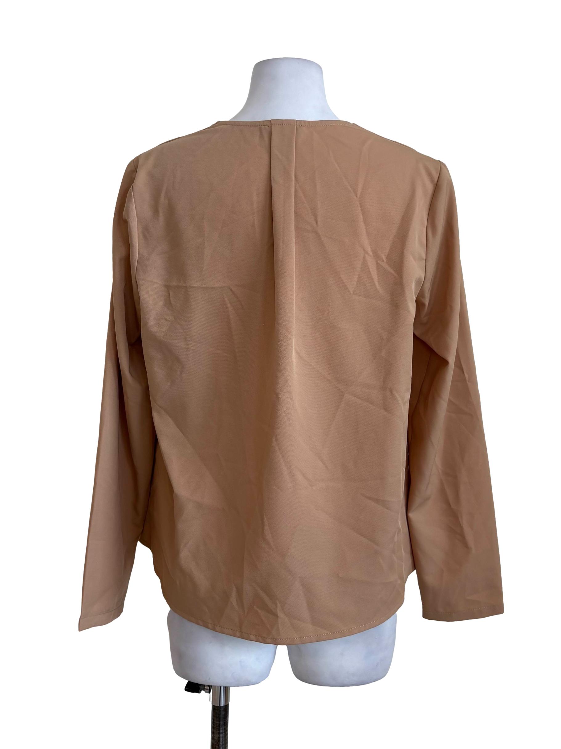 Tortilla V Neck Long Sleeves Top
