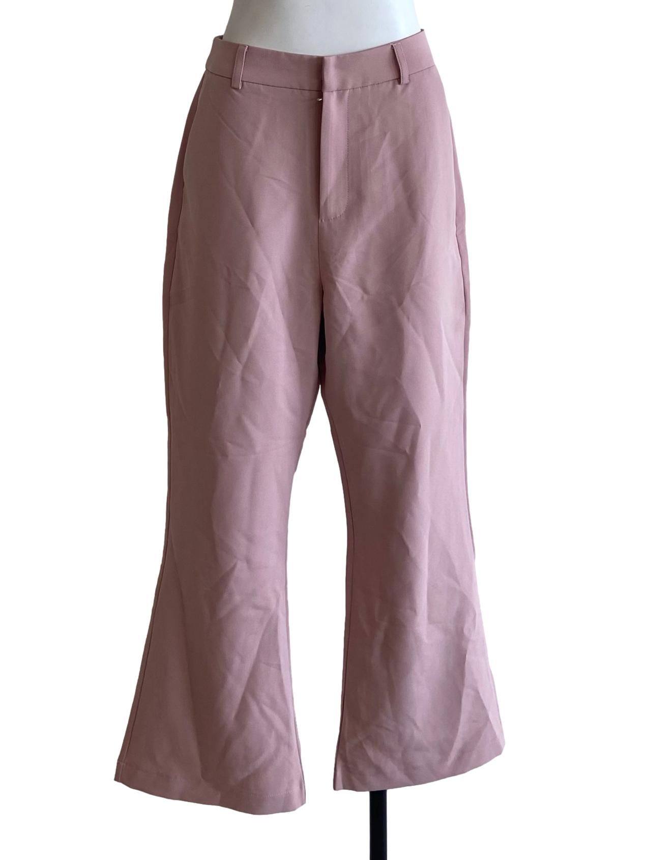 Lemonade Pink Flare Formal Pants