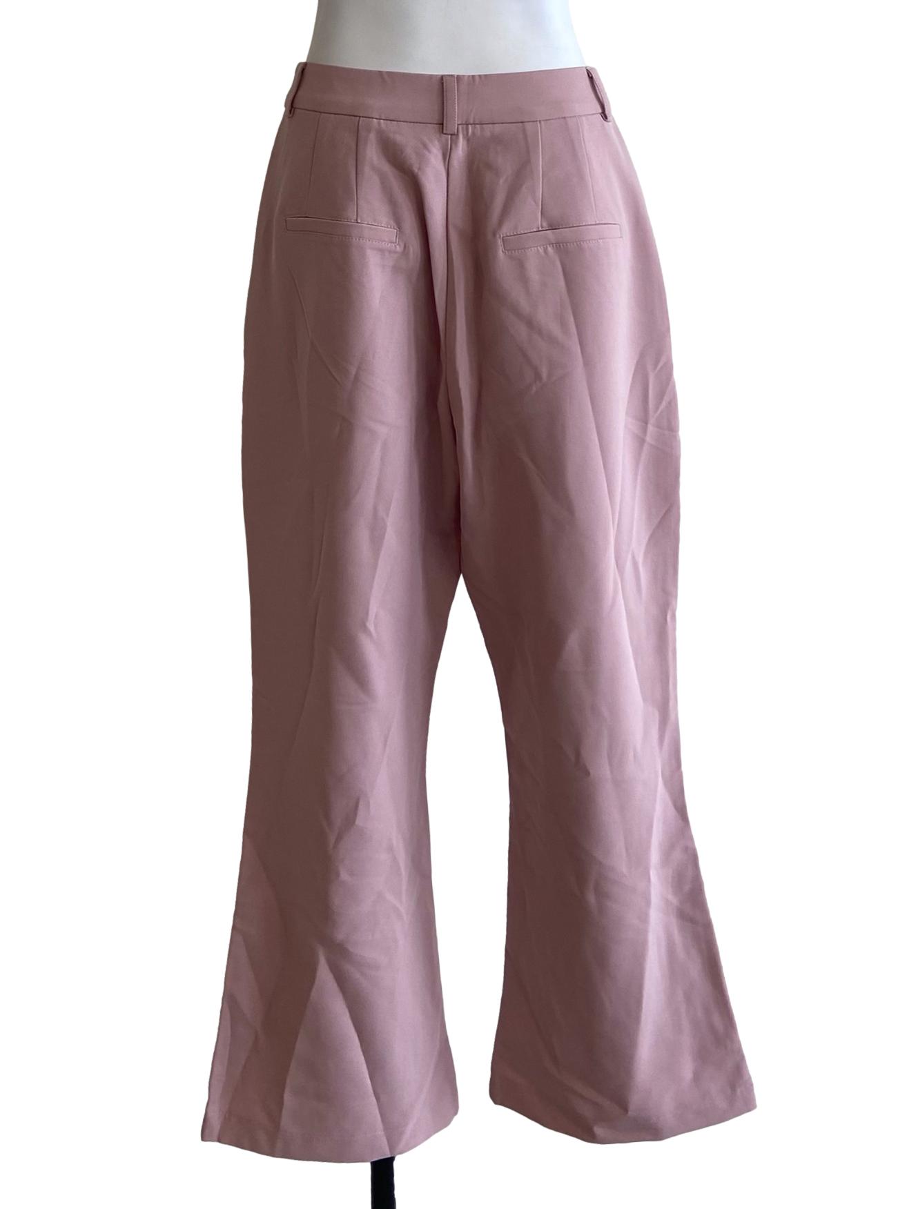 Lemonade Pink Flare Formal Pants