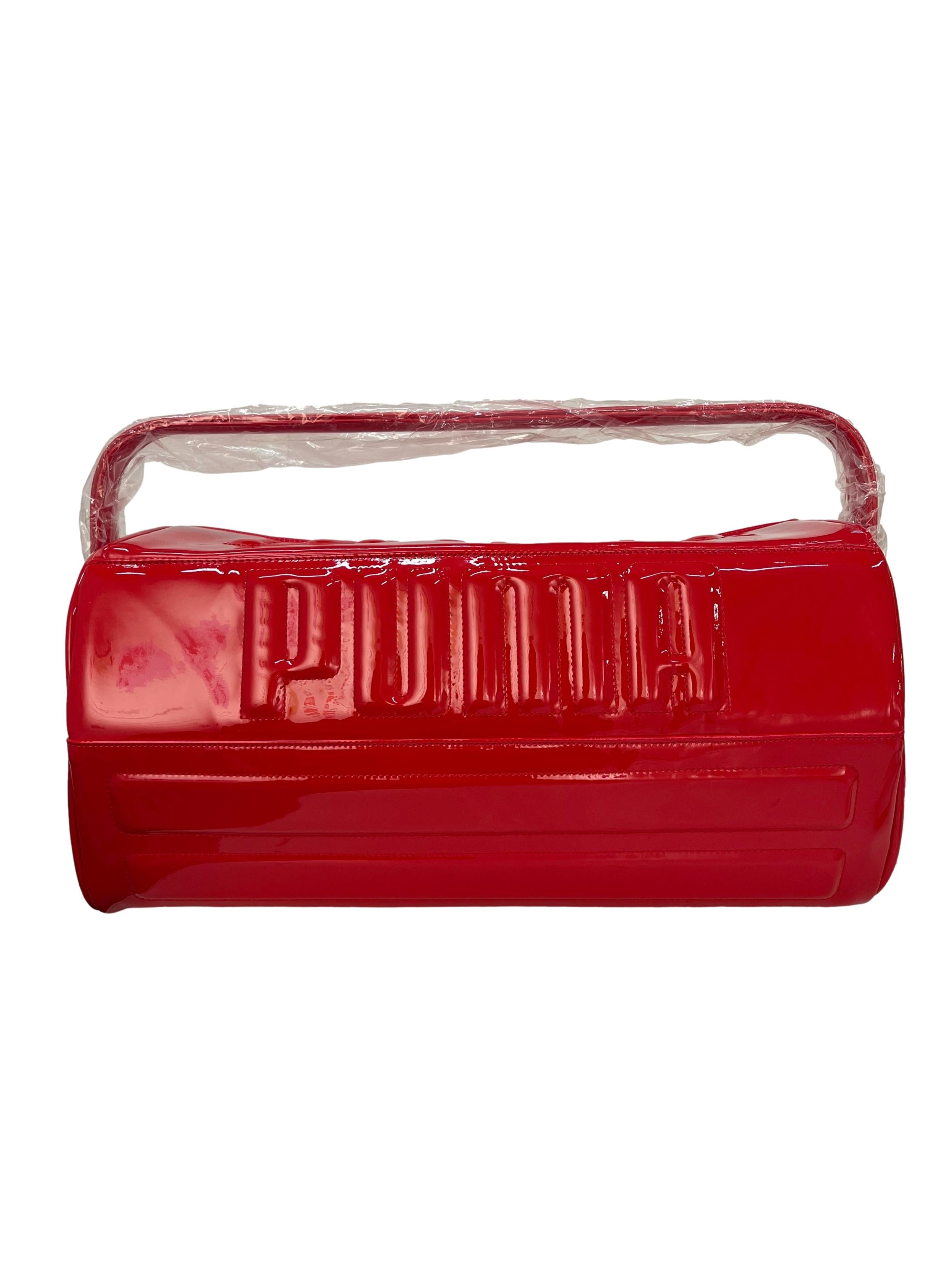 Red Glossy Tool Box Bag