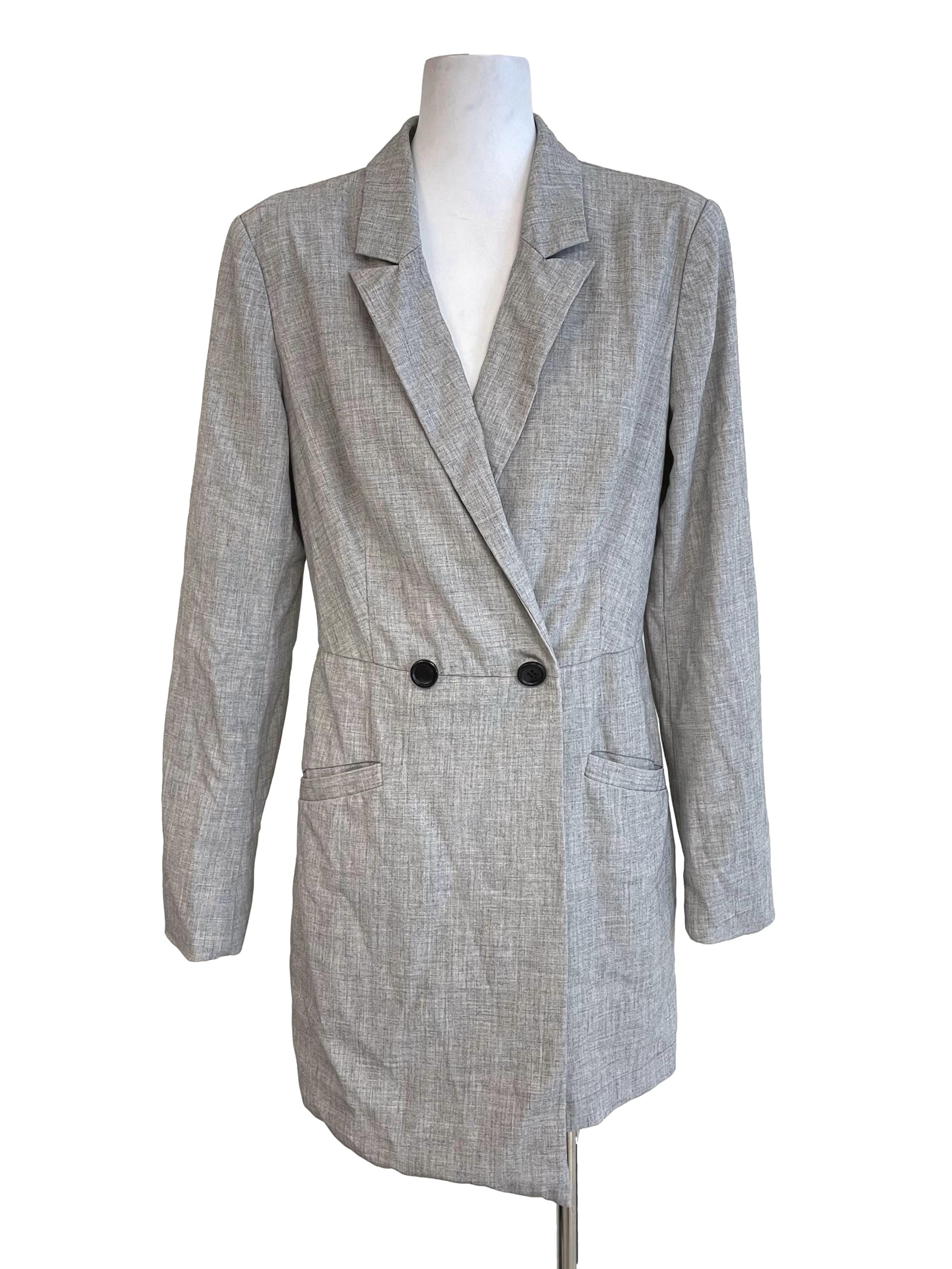 Cloud Double Breasted Suit Romper