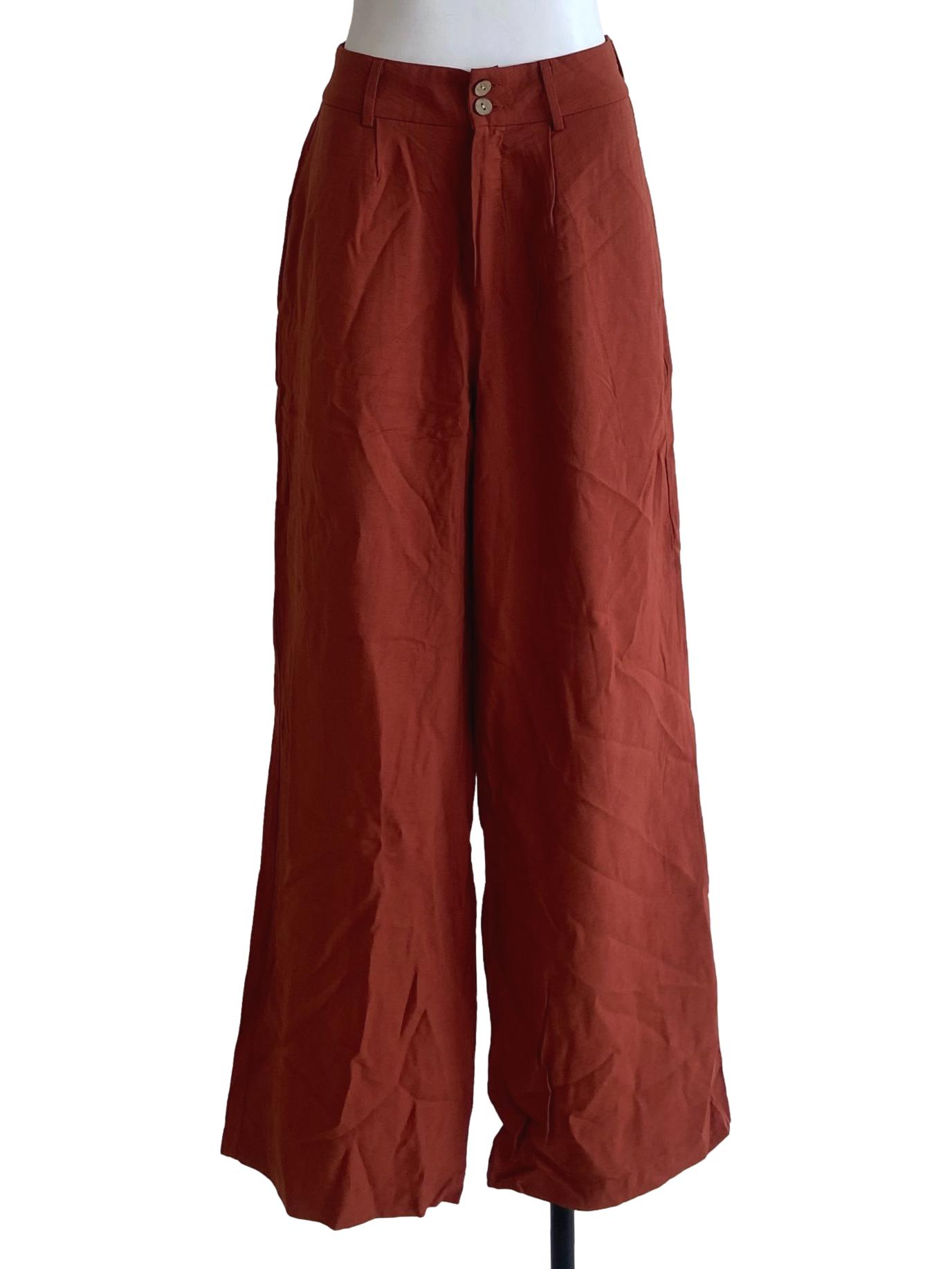 Orange Formal Pants