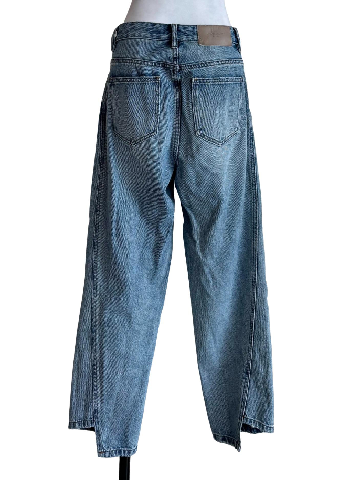 Acid Wash Fancy Cut Jeans