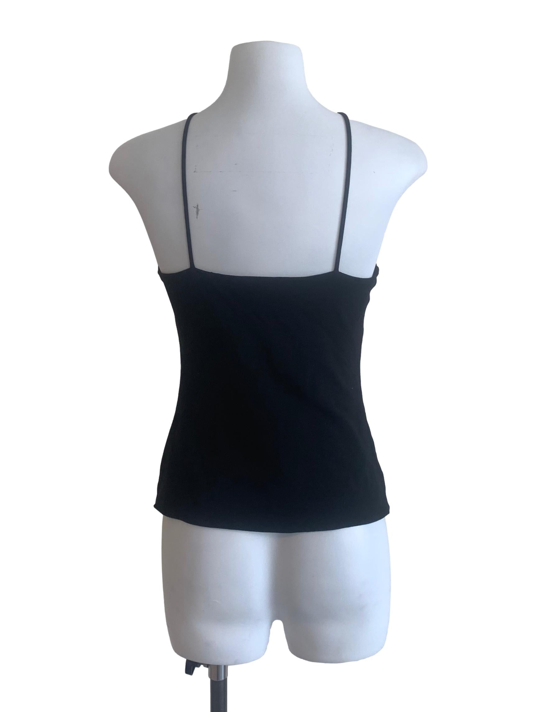 Raven Black Halter Neck Top