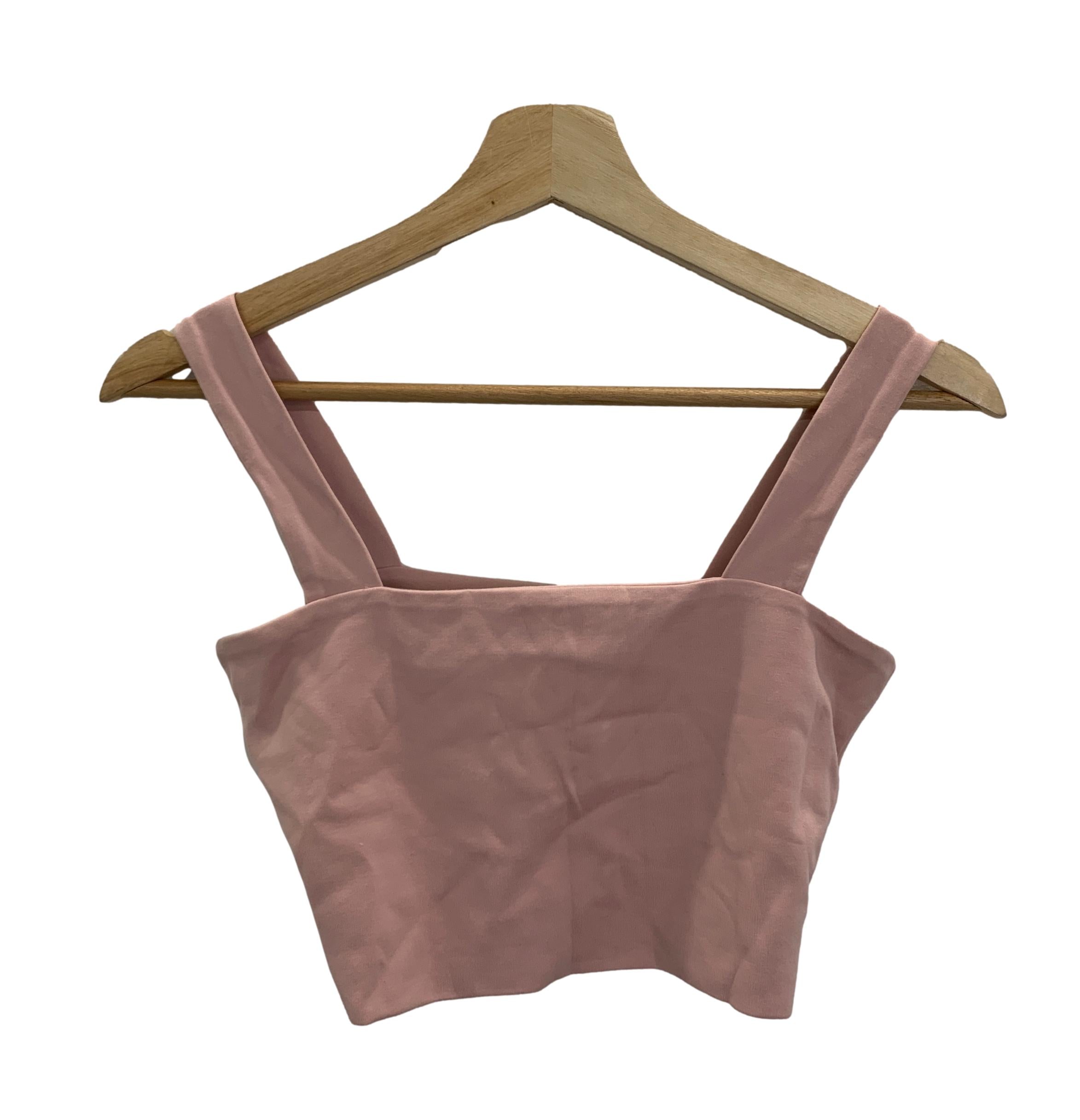 Pink Crop Camisole