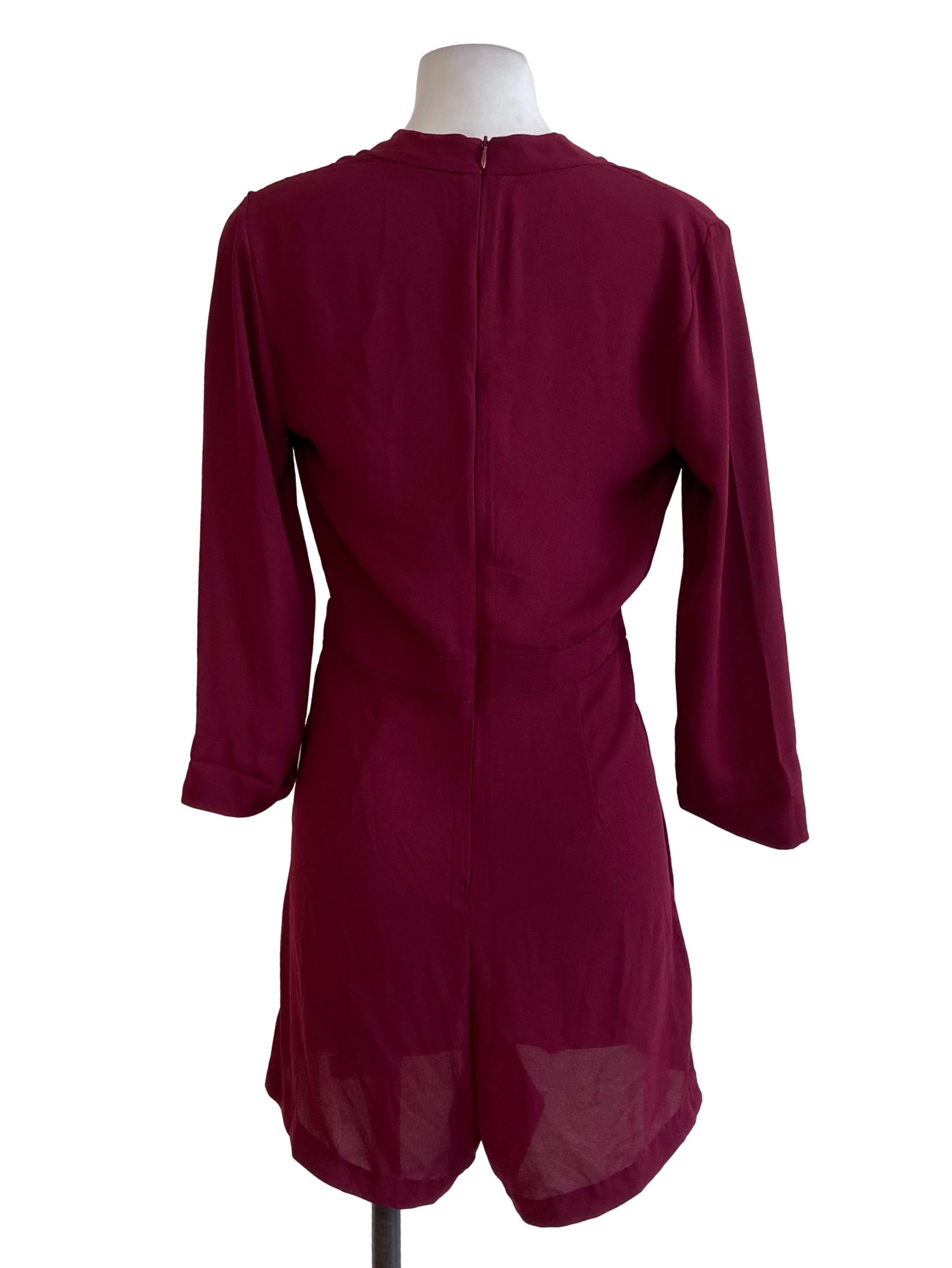 Currant V Neck Rompers