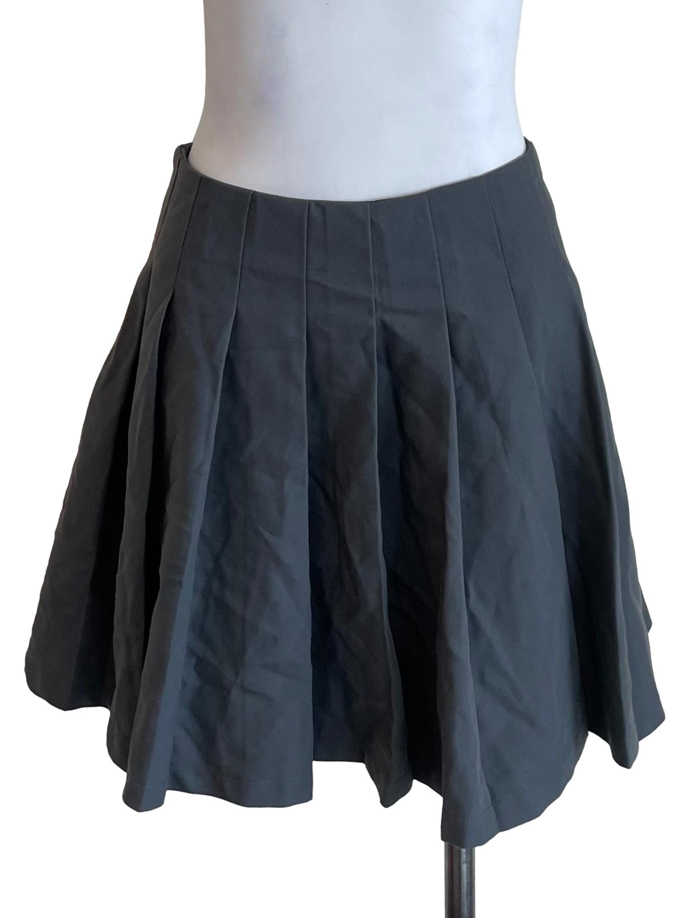 Shadow Pleated Skirt