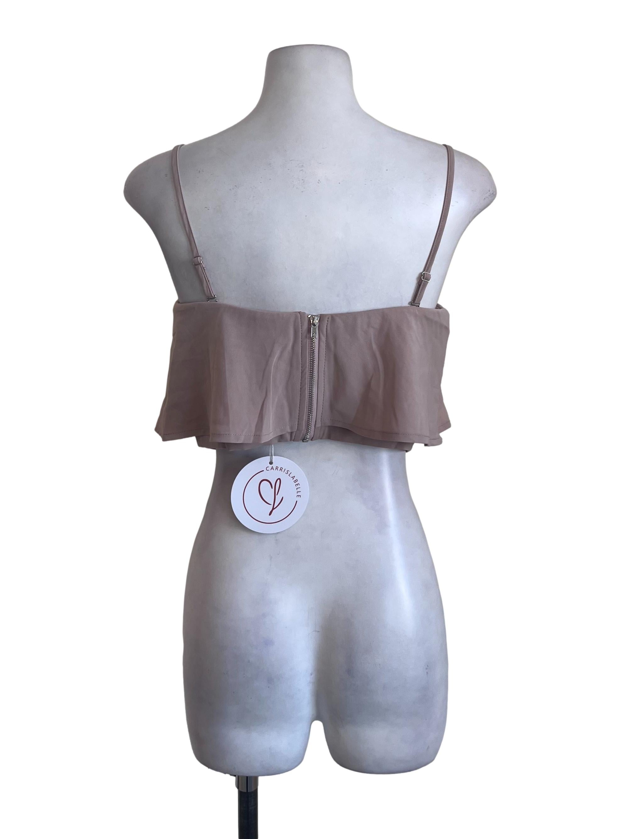 Crepe Pink Tank Top