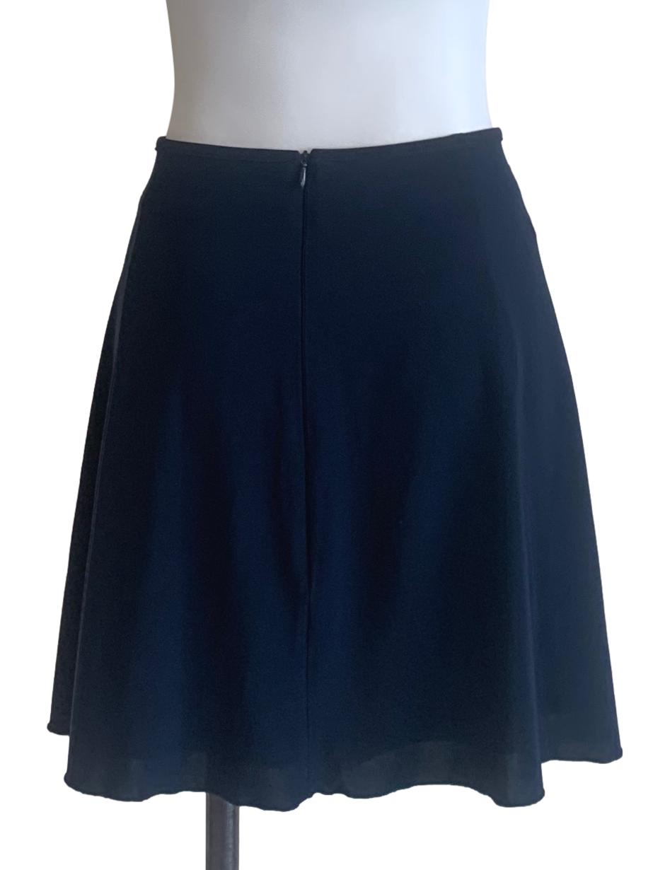 Navy Blue A-Line Skort