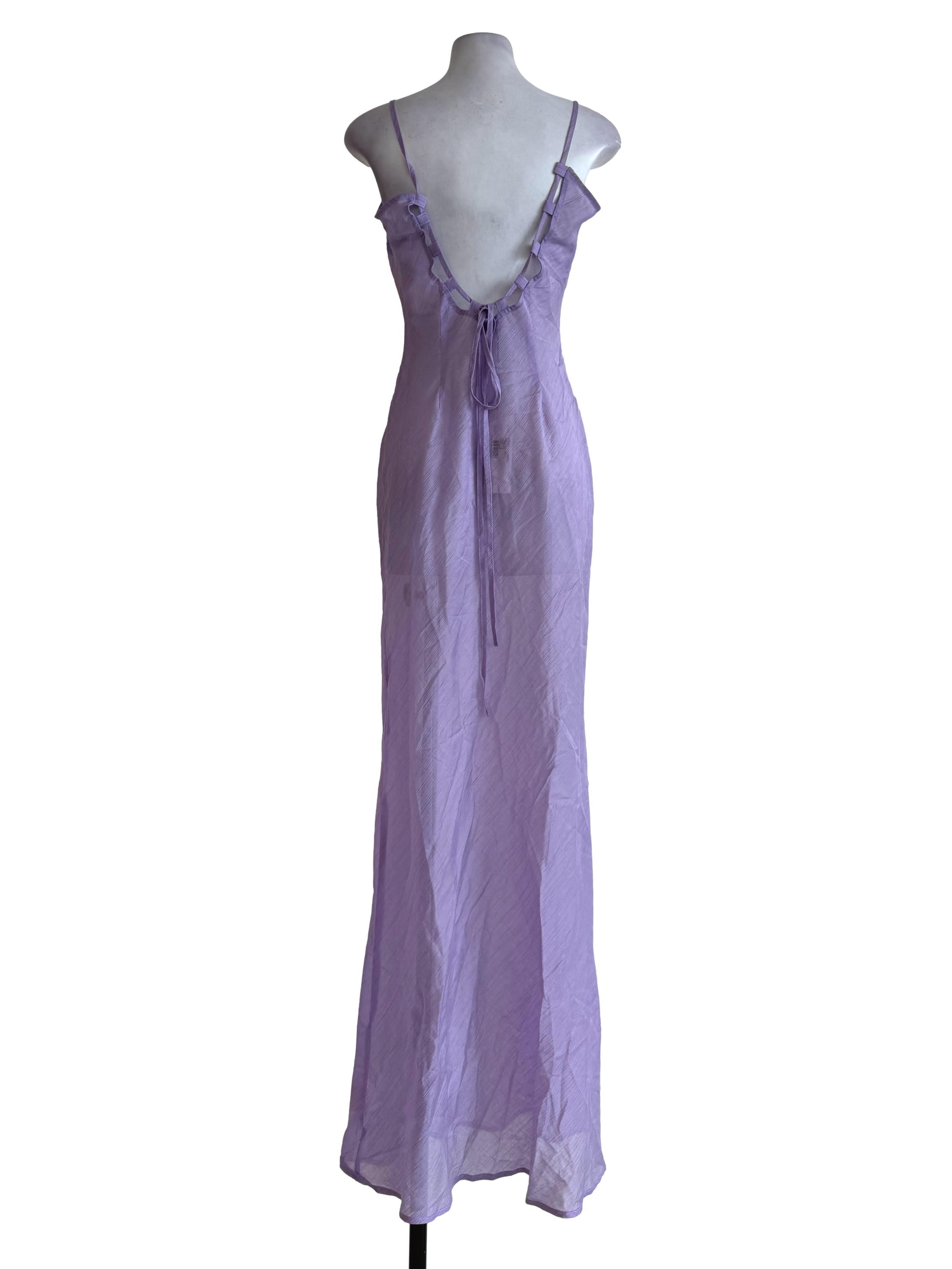 Textured Periwinkle Opaque Adjustable Strap Dress