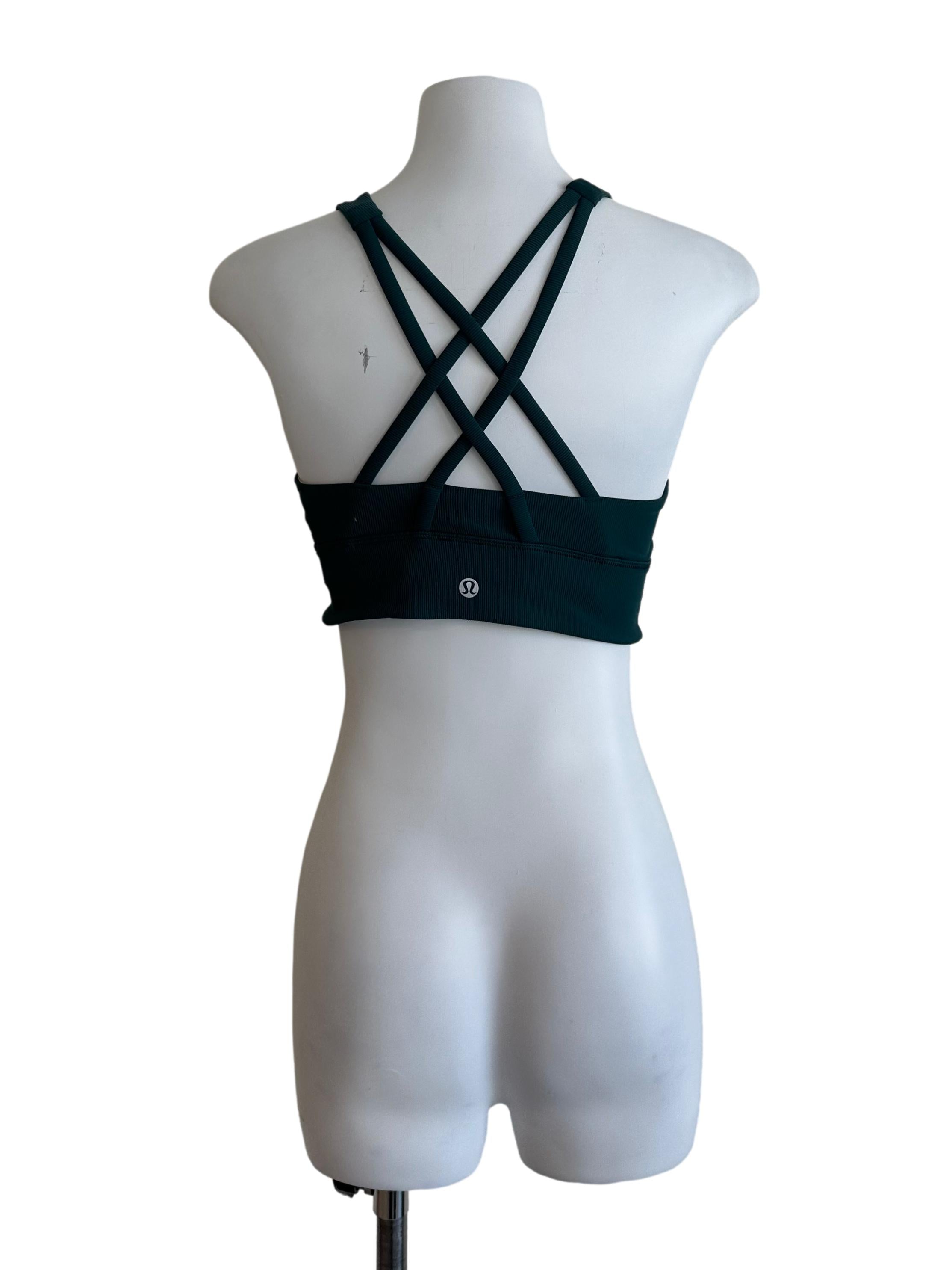 Teal Green Back Overlap Textured Tank Top