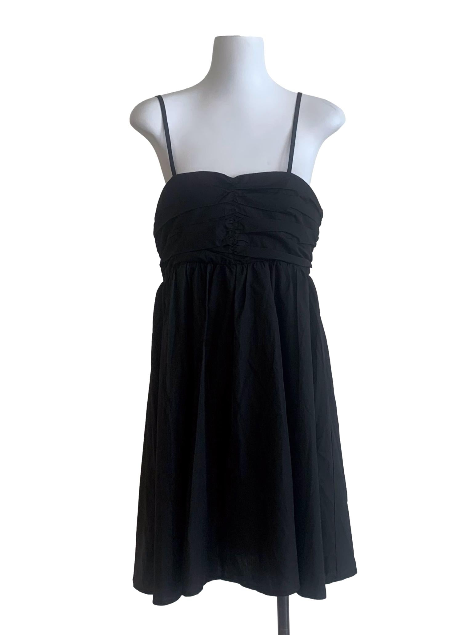 Midnight Black Babydoll Dress