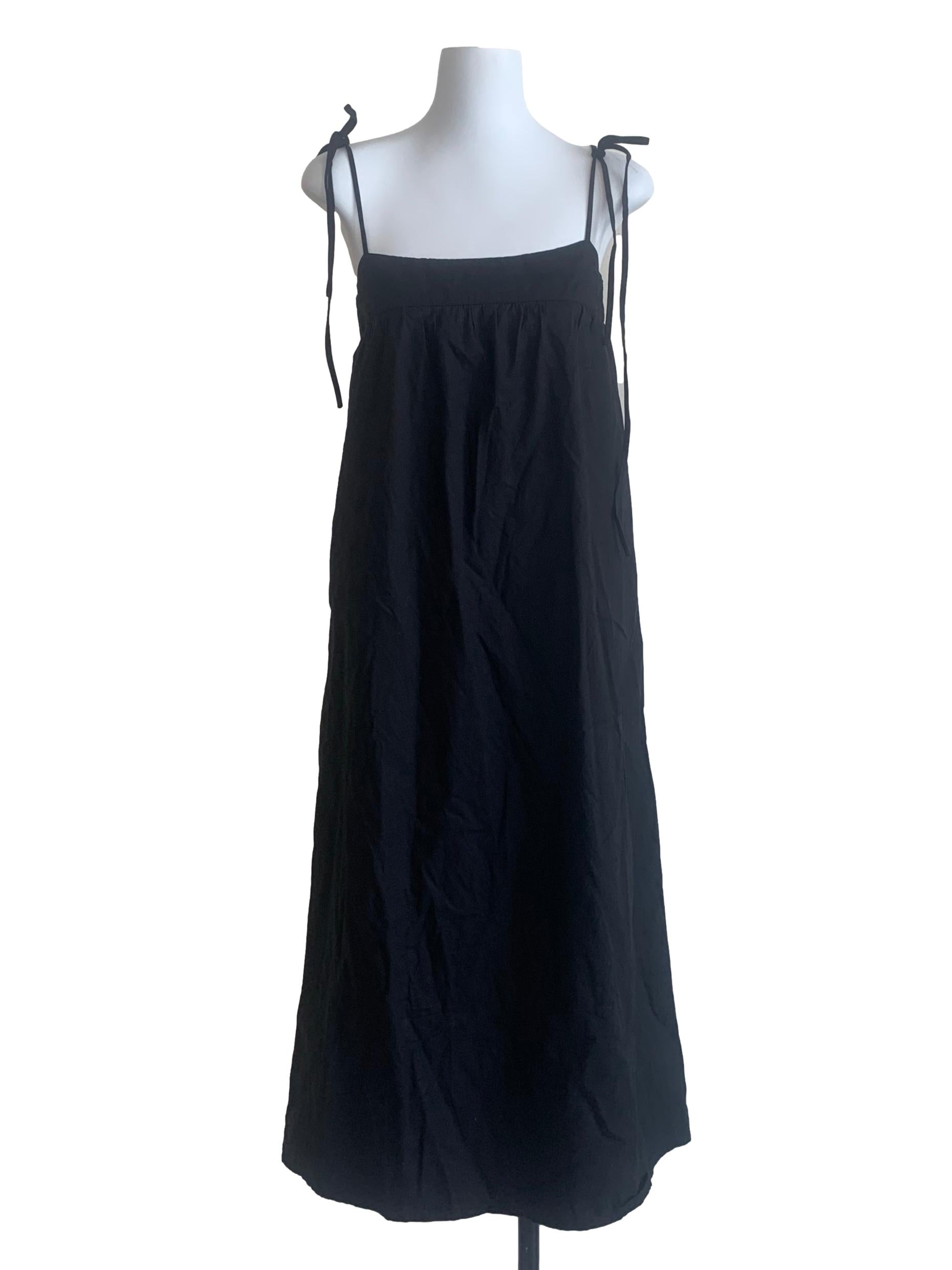 Black Maxi Babydoll Dress