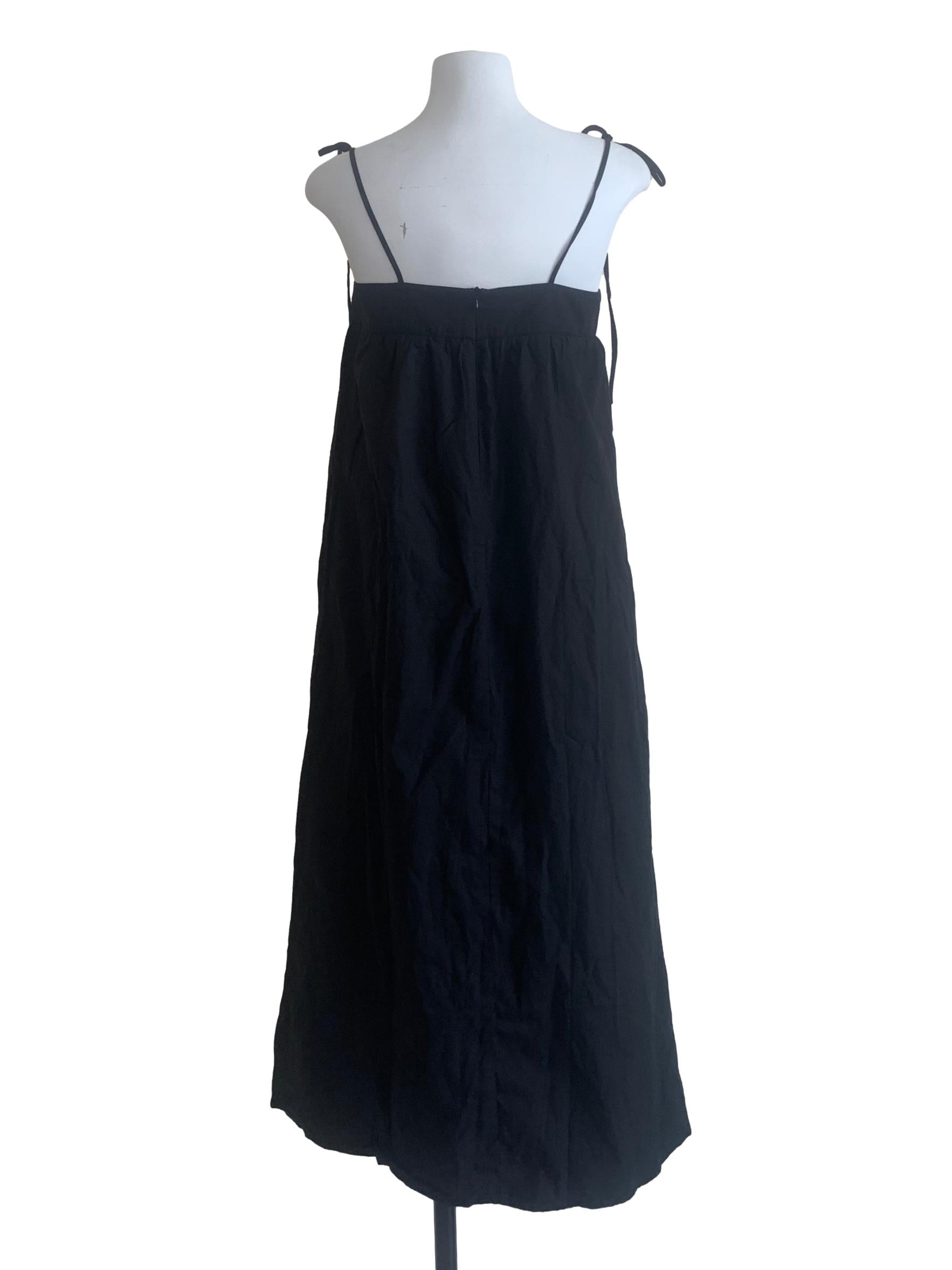 Black Maxi Babydoll Dress