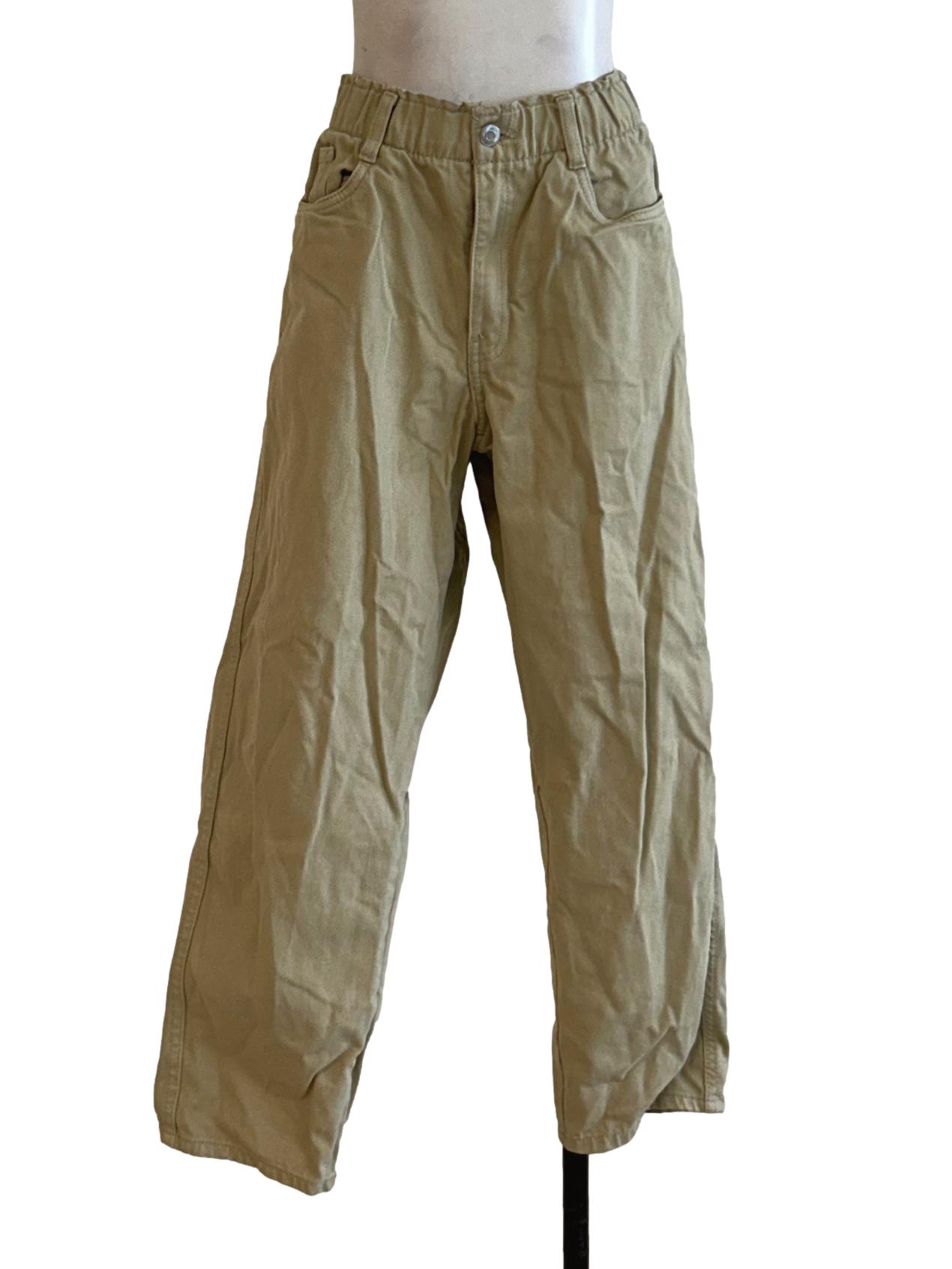 Sage Green 5 Pocket Jeans