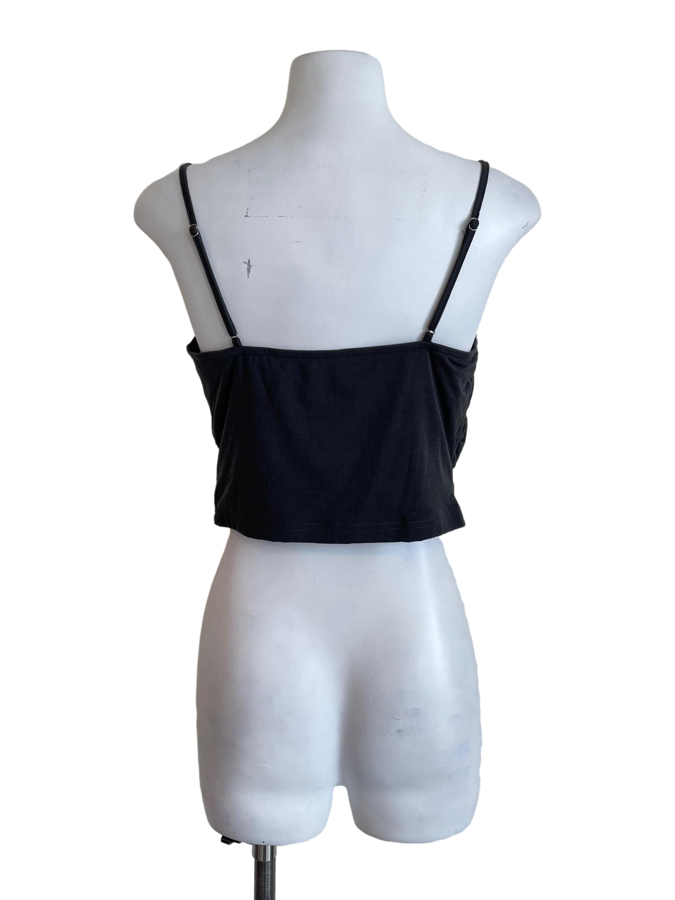 Shadow Draped Milkmaid Mini Top