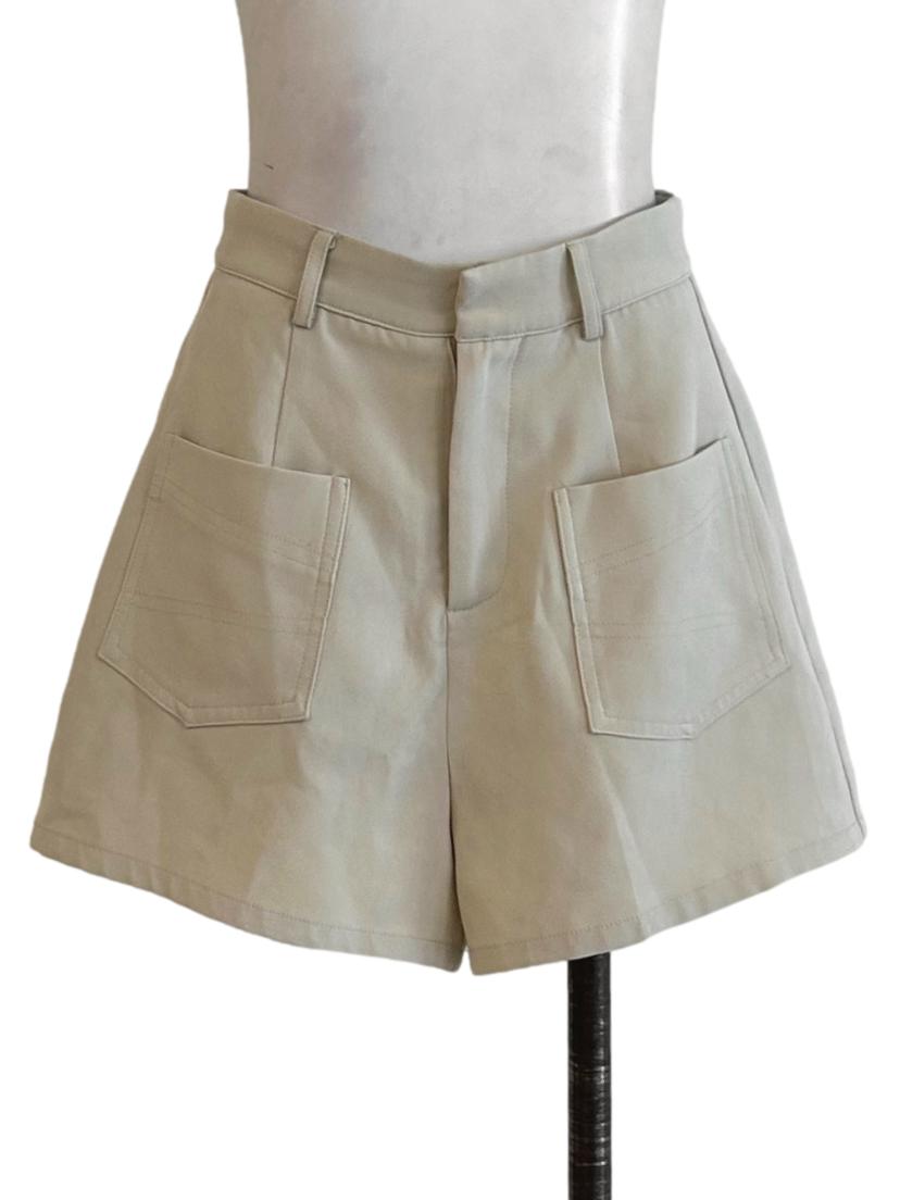 Mikayla Beige Shorts