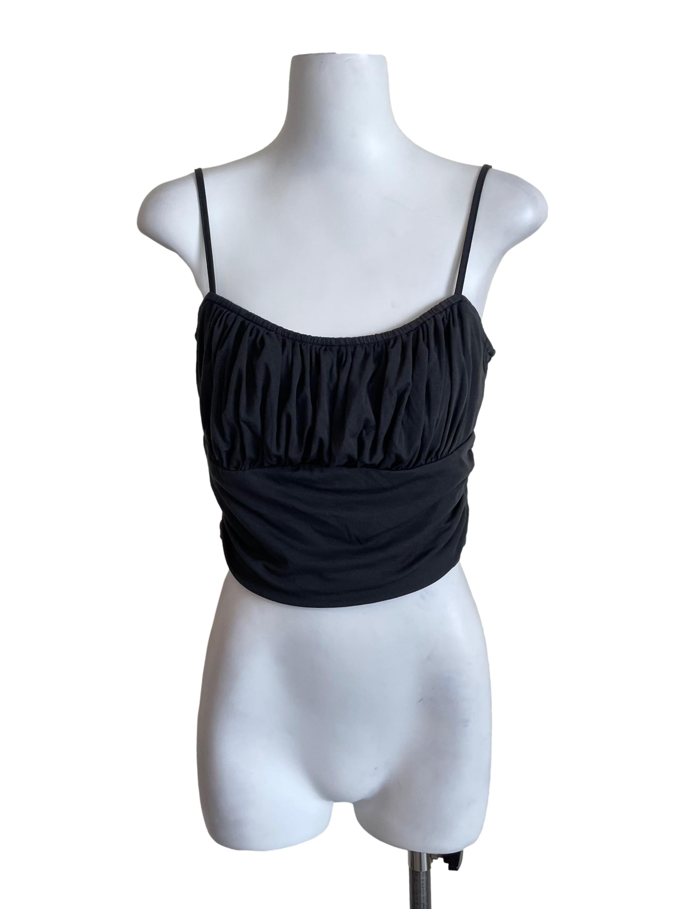 Shadow Draped Milkmaid Mini Top