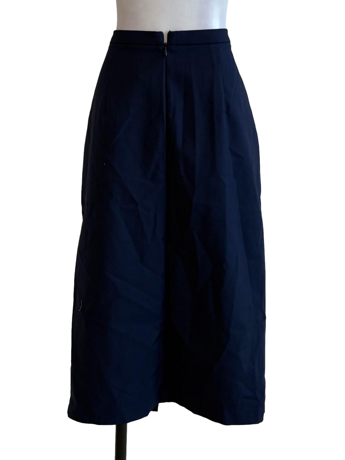 Indigo A-Line Skirt