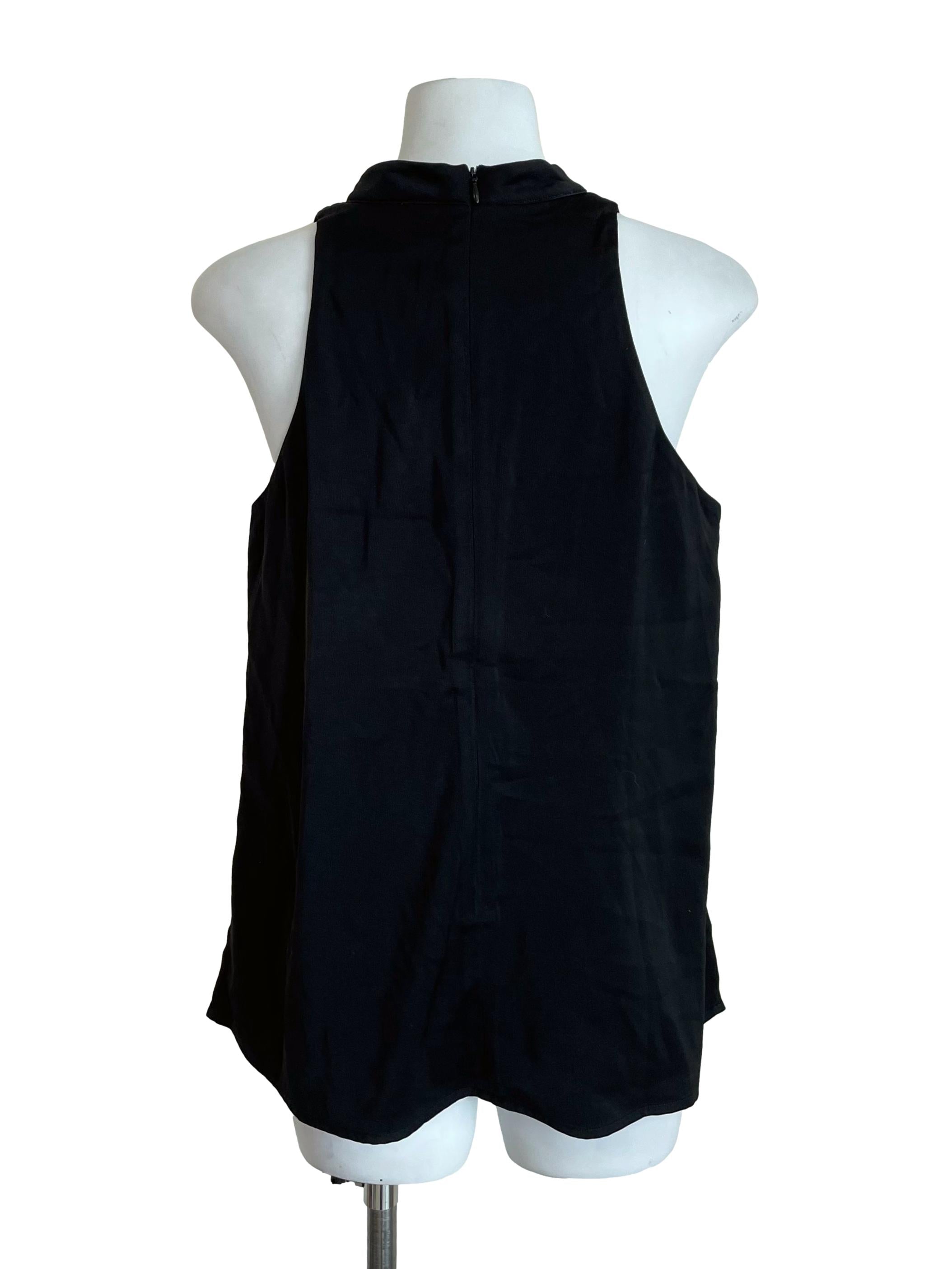 Black Halter Neck Top