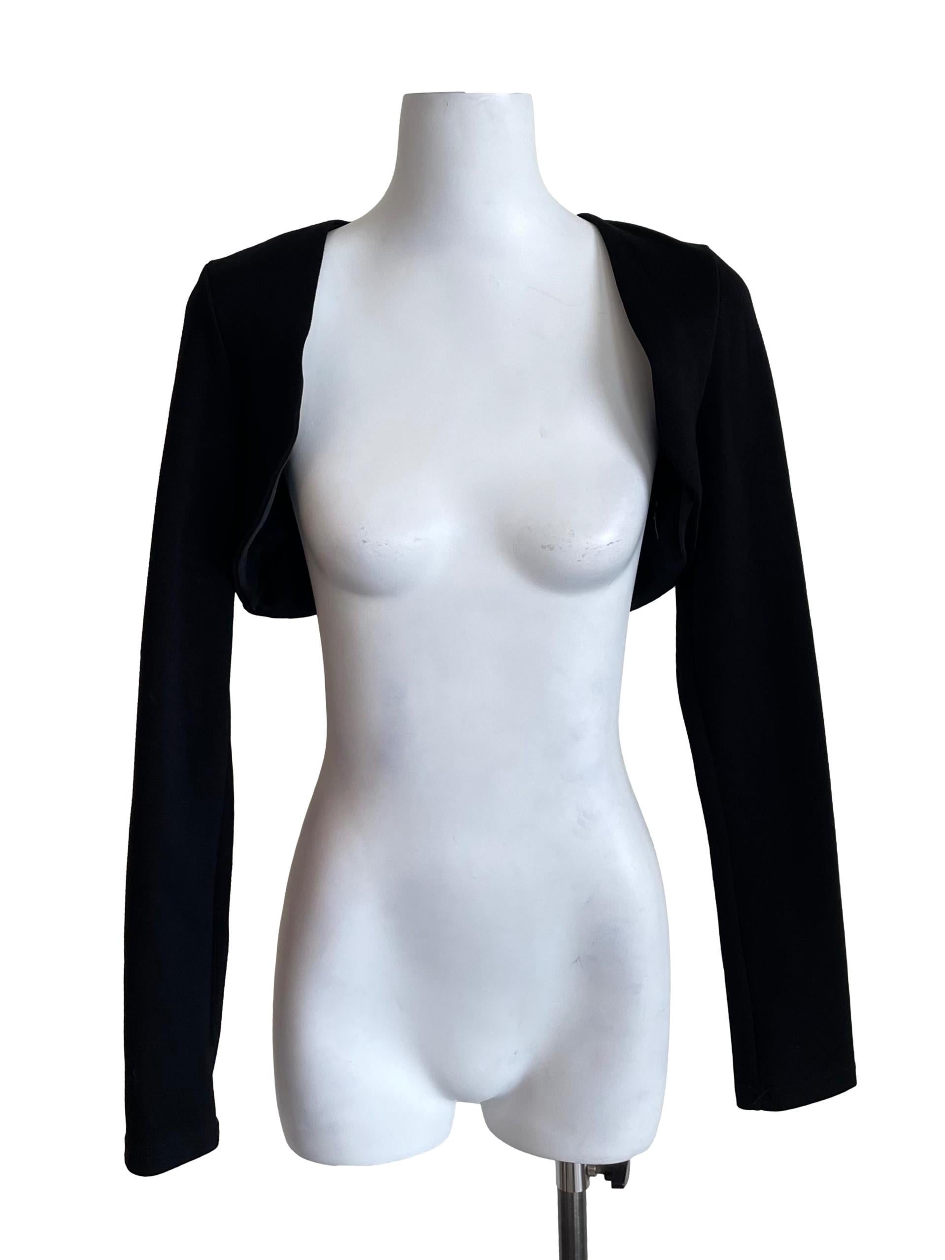 Black Shrug Cardigan
