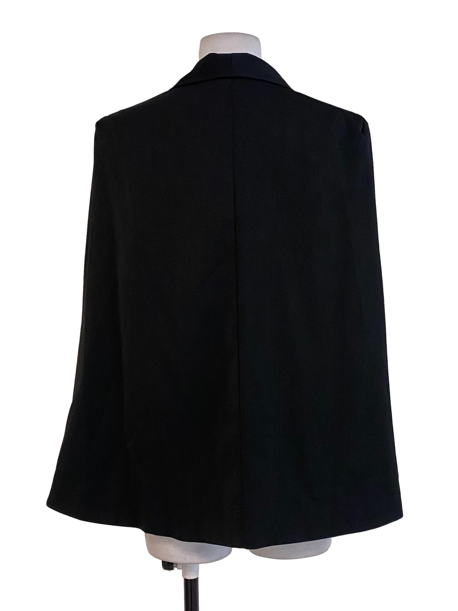 Black Cape Blazer