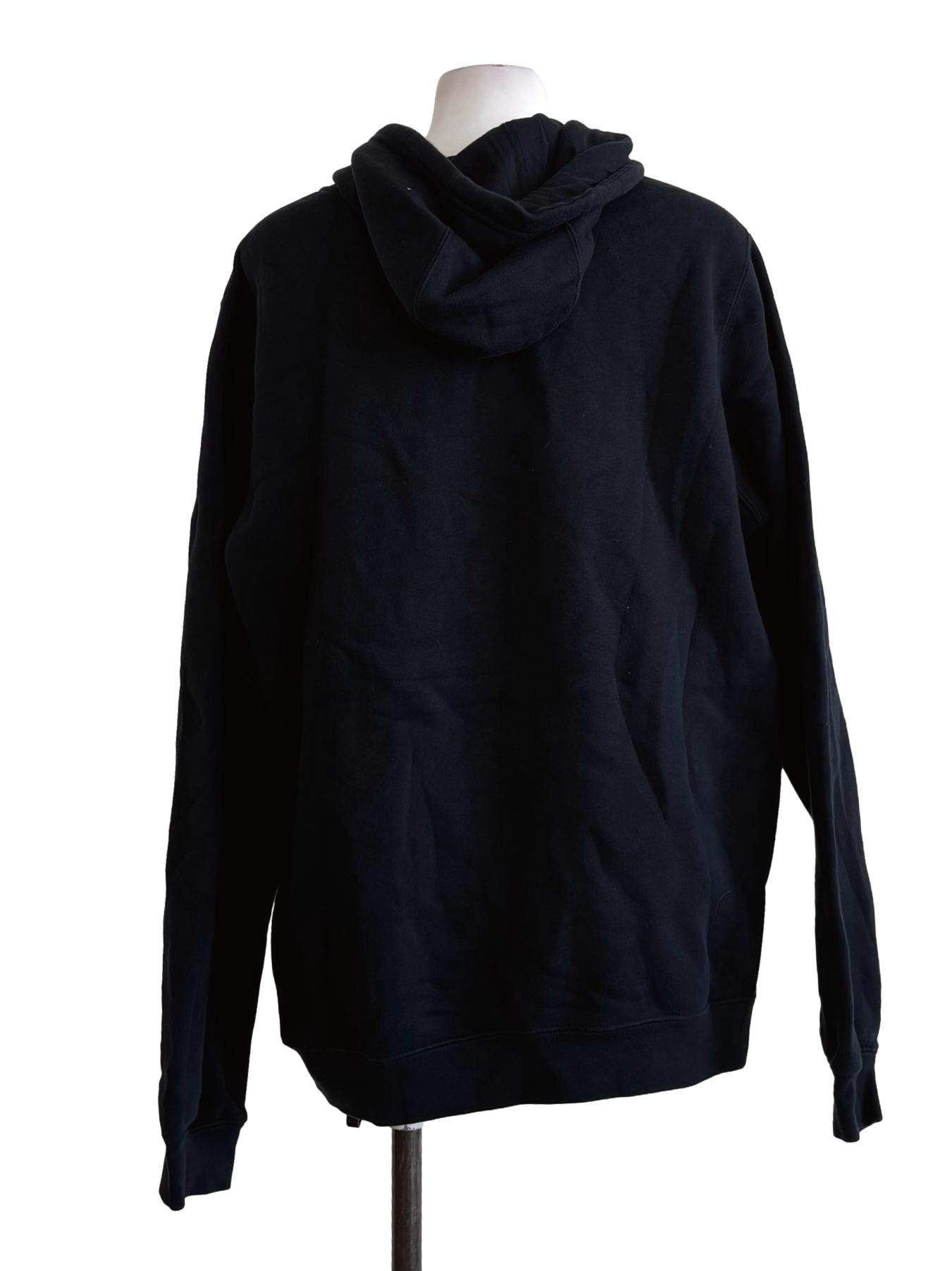 Arsenic Black Printed Hoodie
