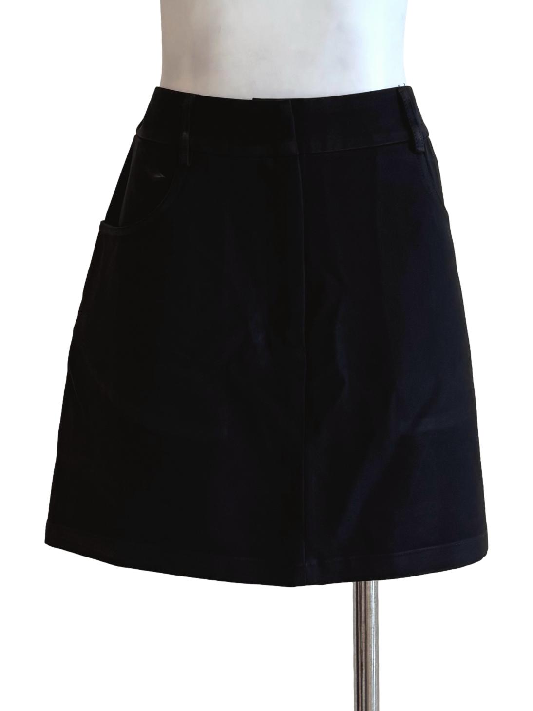 Rich Black Mini Skirt TTR