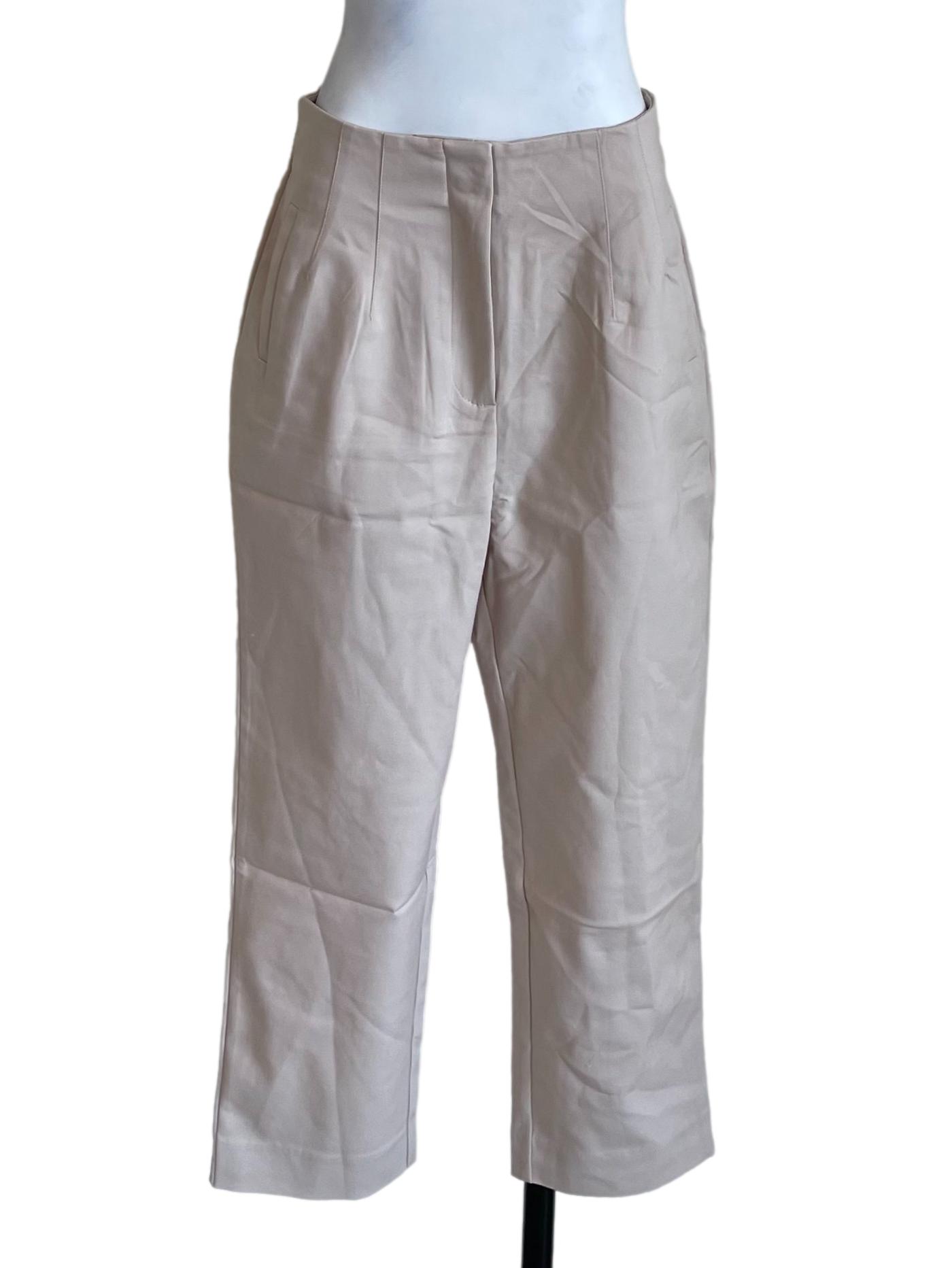 Alabaster High Waist Trousers