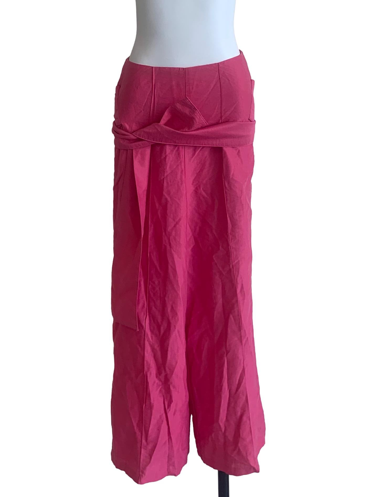 Hot Pink Wide Leg Pants