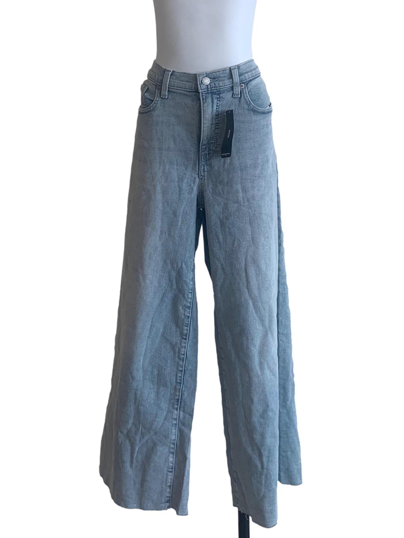 Denim Blue Straight Cut Jeans