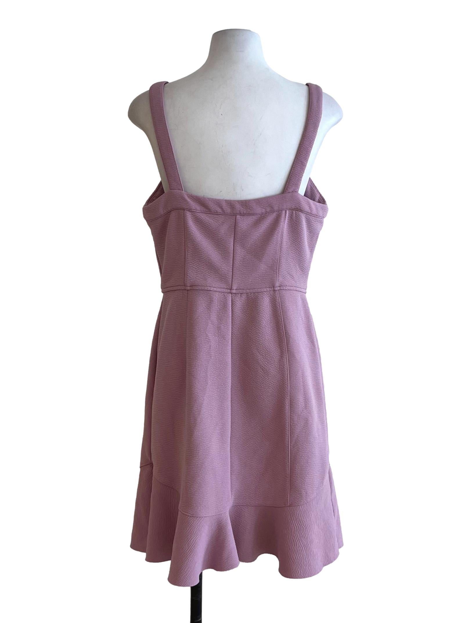 Lavender Purple Sweetheart Neckline A-Line Dress