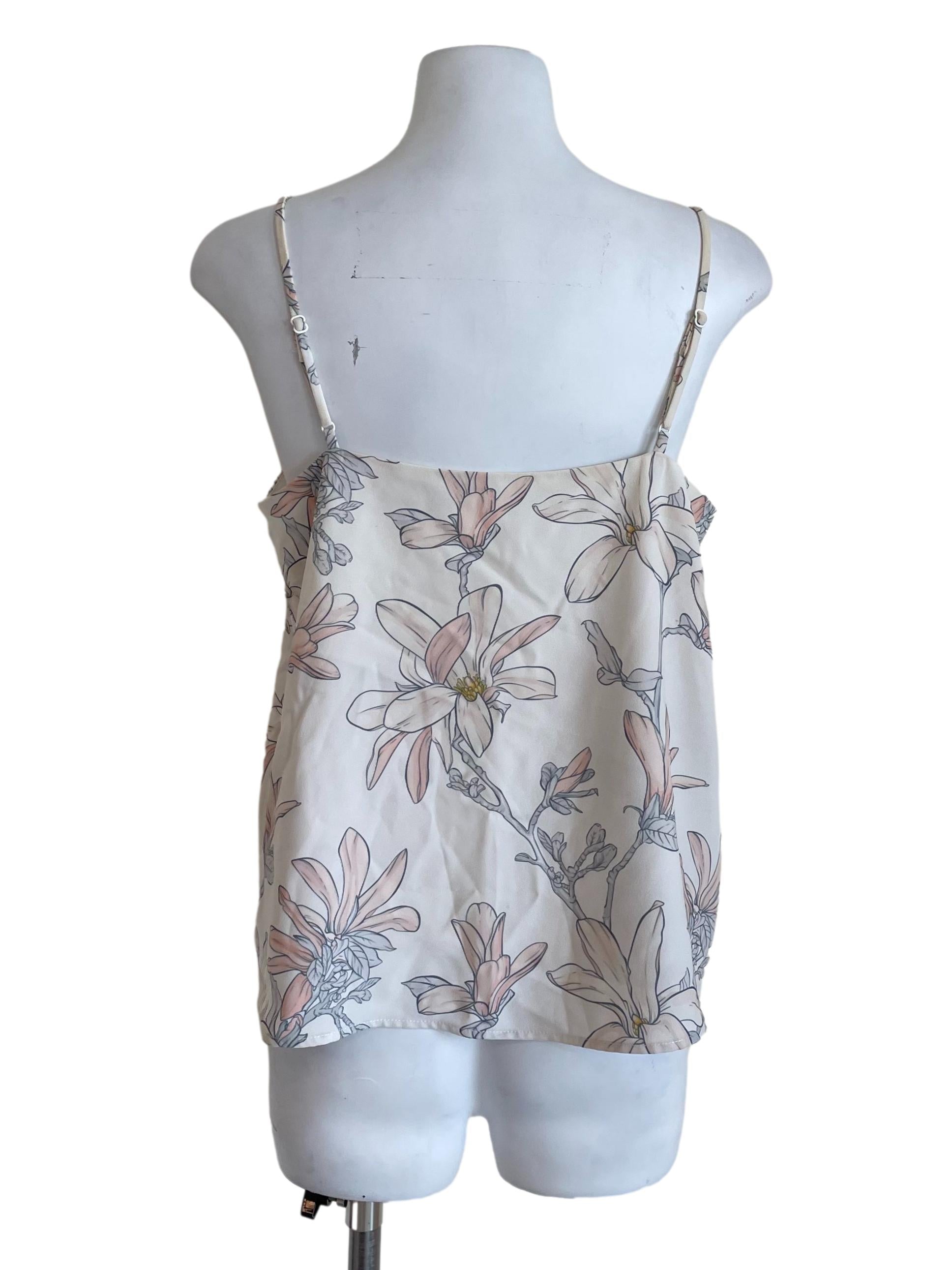Rice Floral Square Camisole