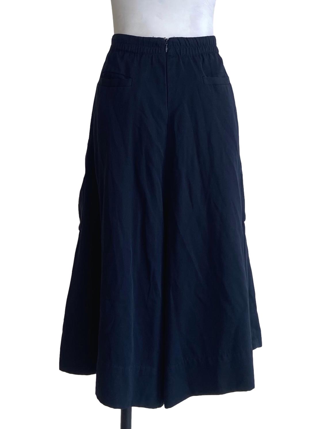 Spruce Blue Herringbone Culottes