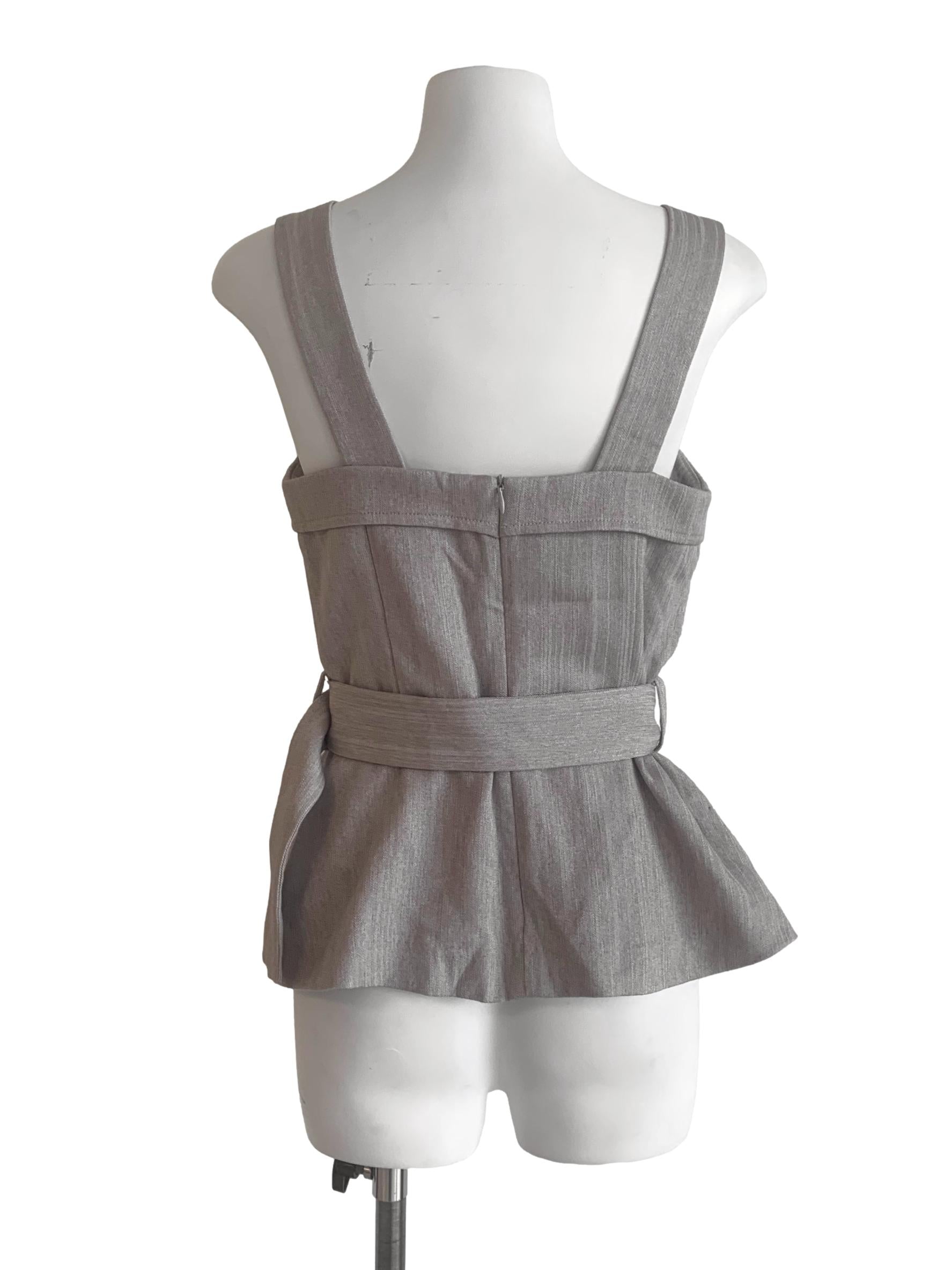 Flaxen Beige Top