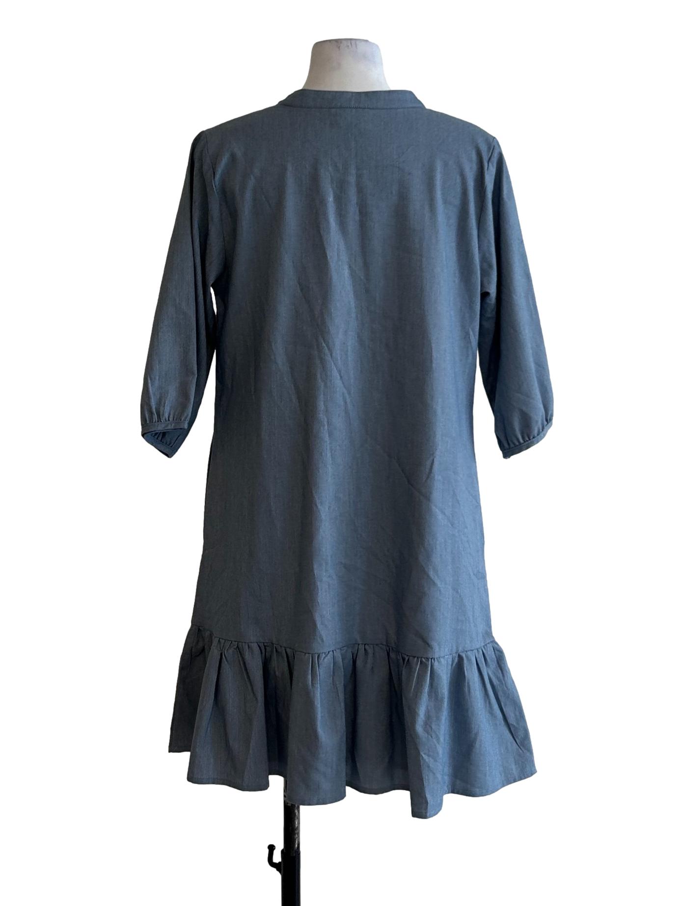 Light Blue Shirt Dress