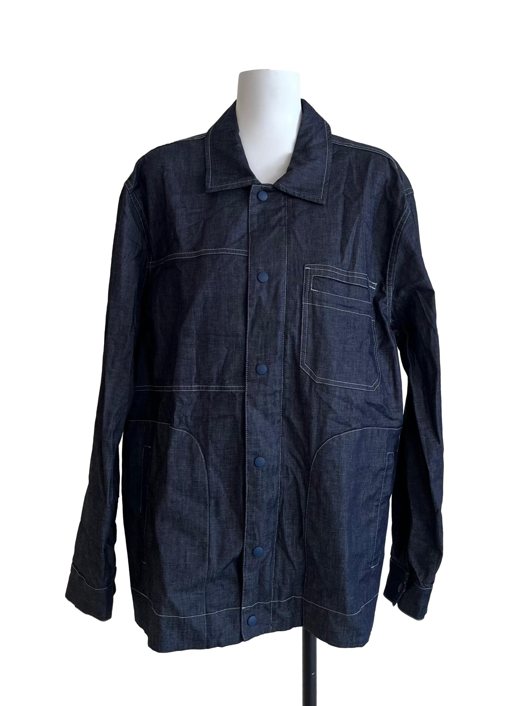 Indigo Blue Denim Utility Jacket