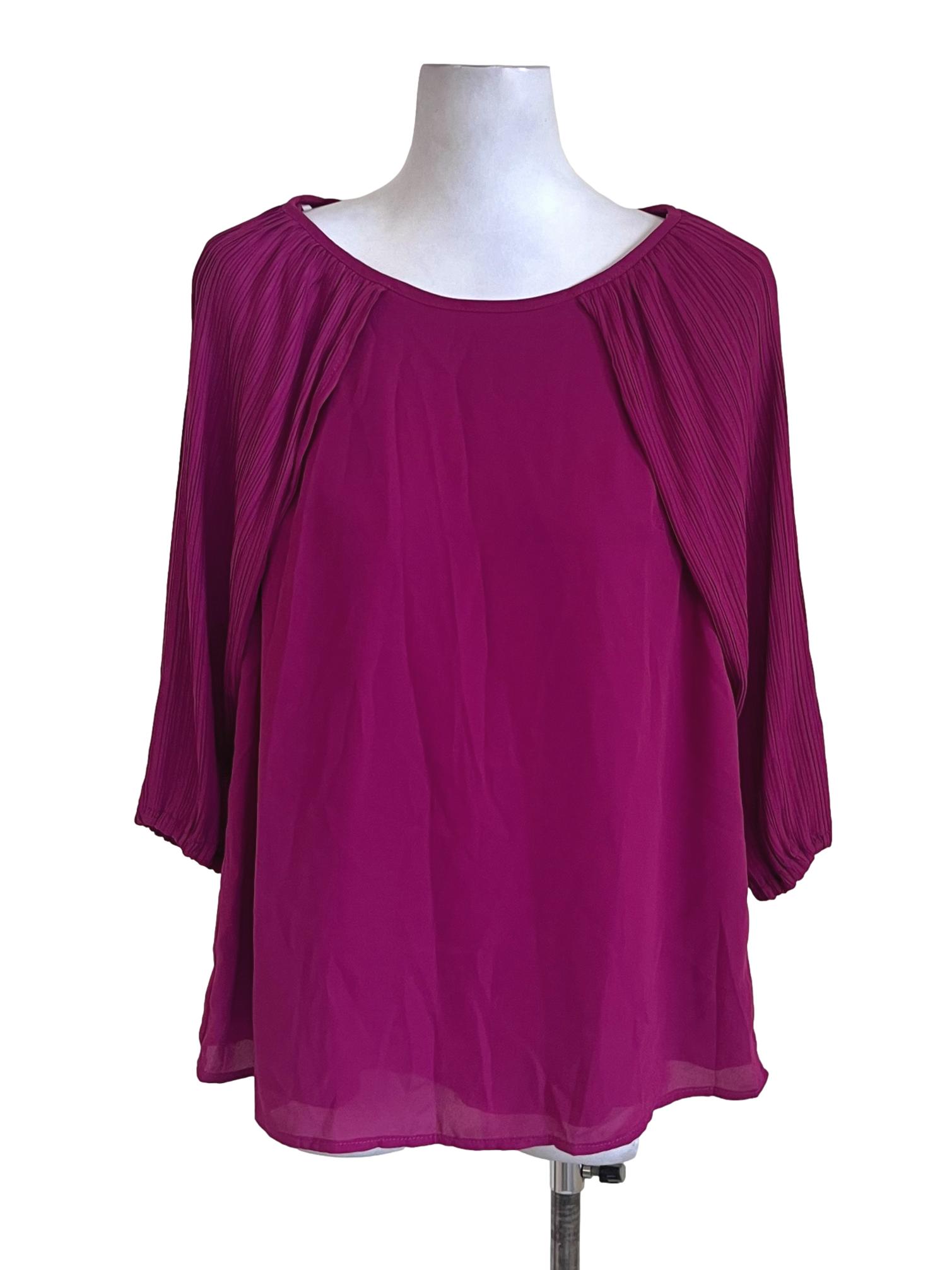 Magenta Pink Blouse