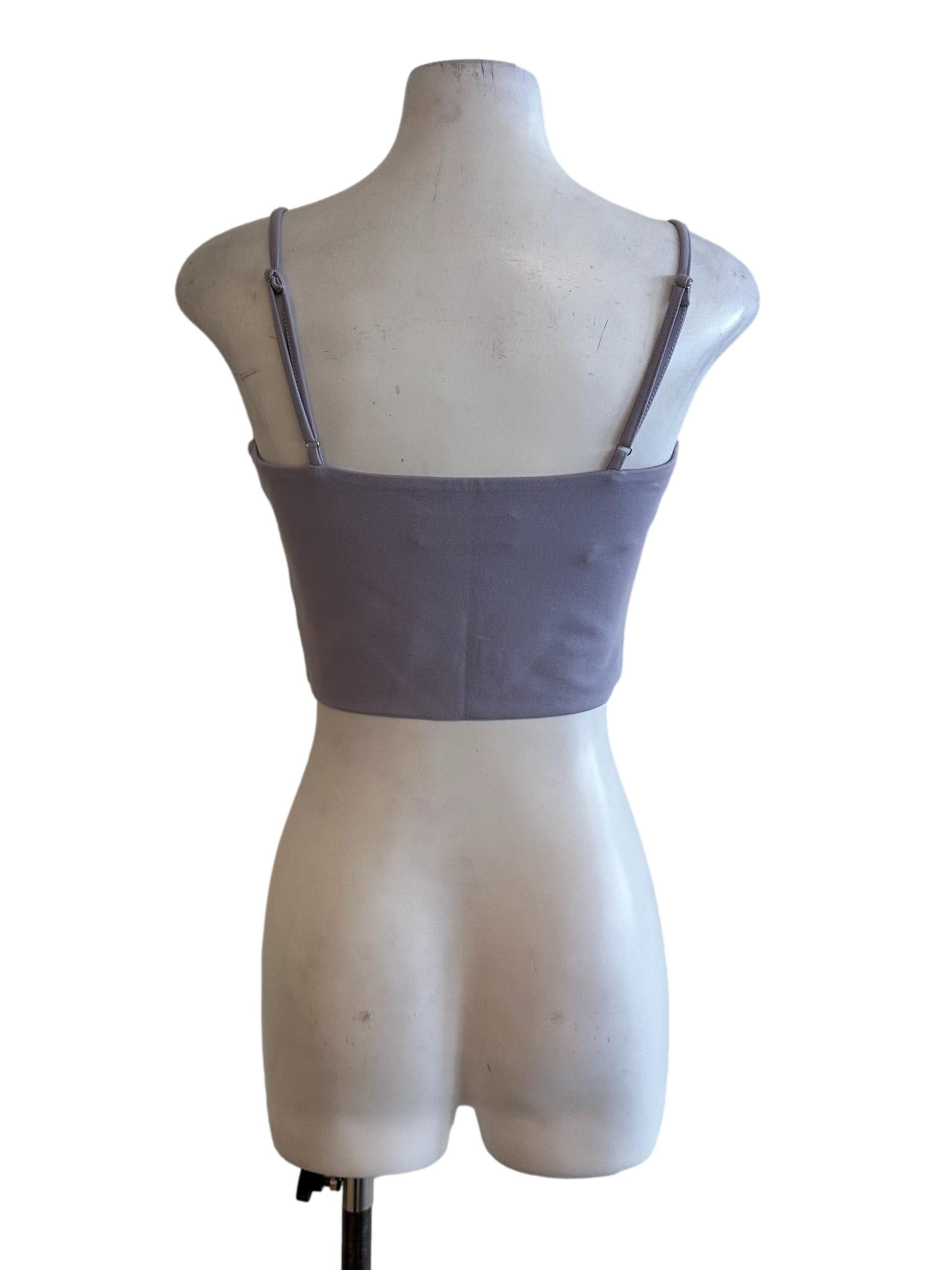Dusty Purple Square Neck Top