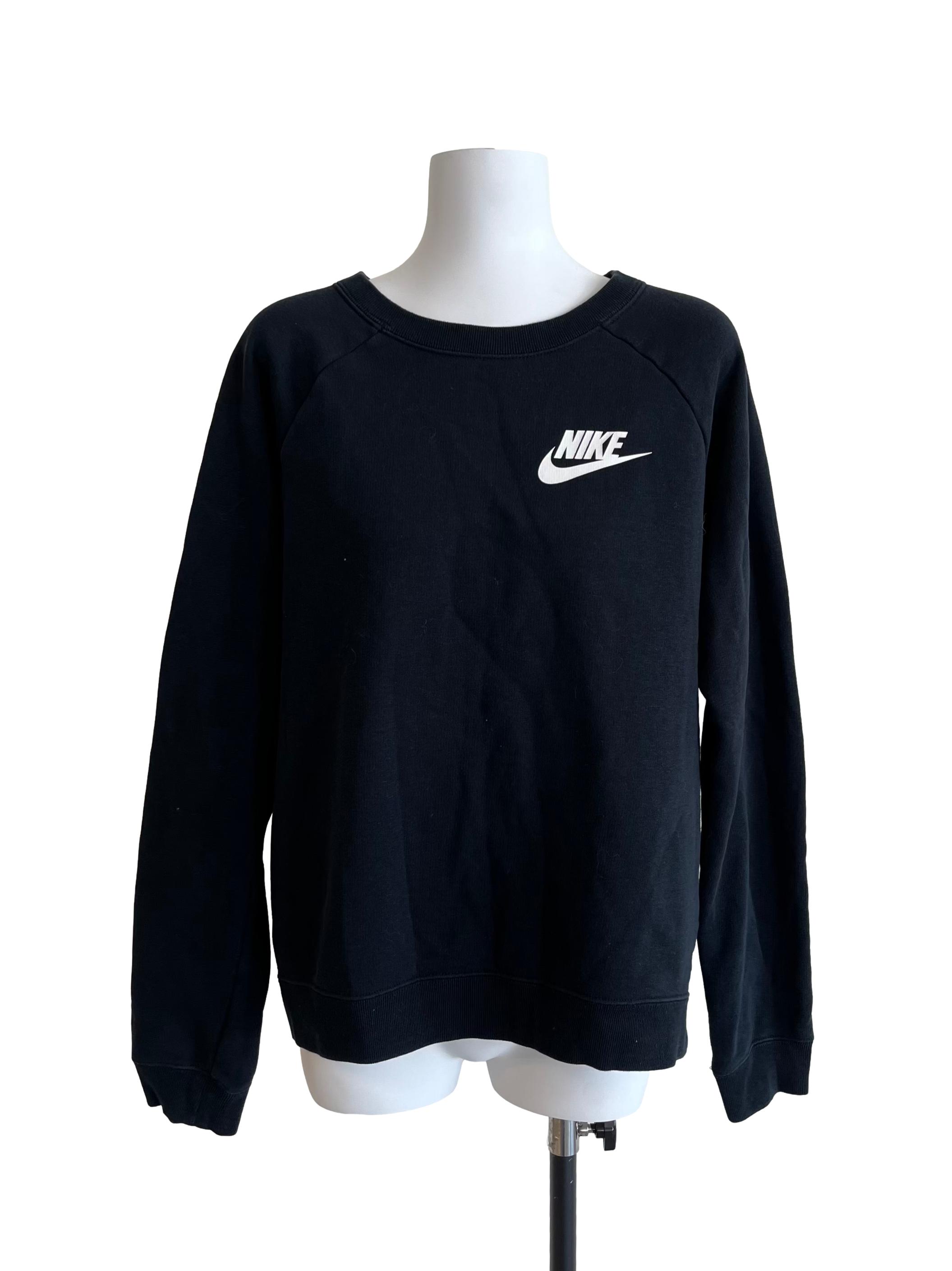 Ink Black Oversized Sweatshirt