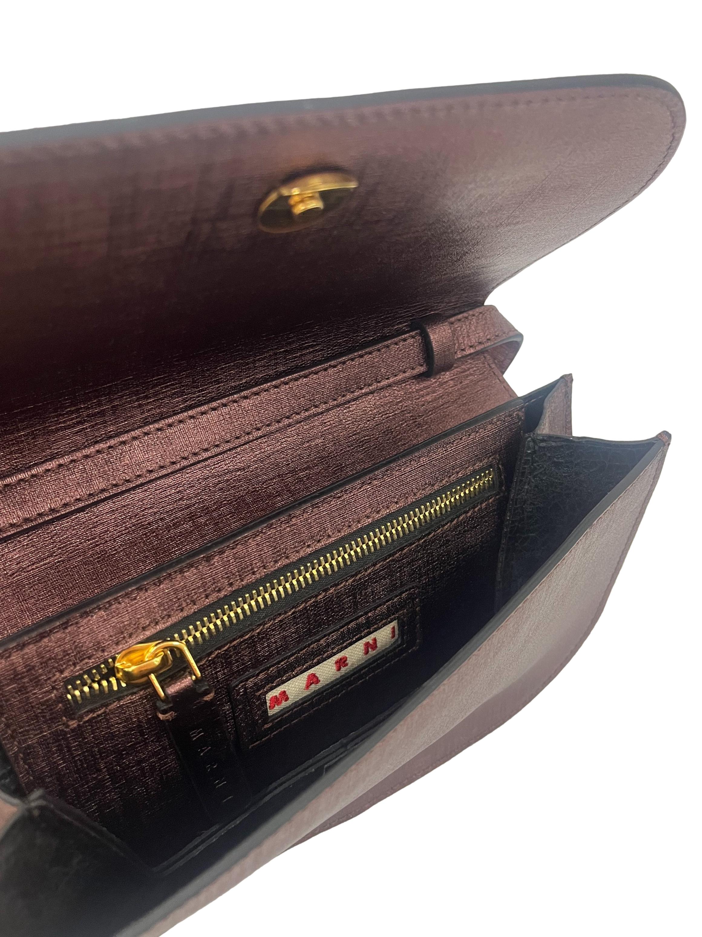 Plum Textured Small Crossbody Bag With Adjustable Straps