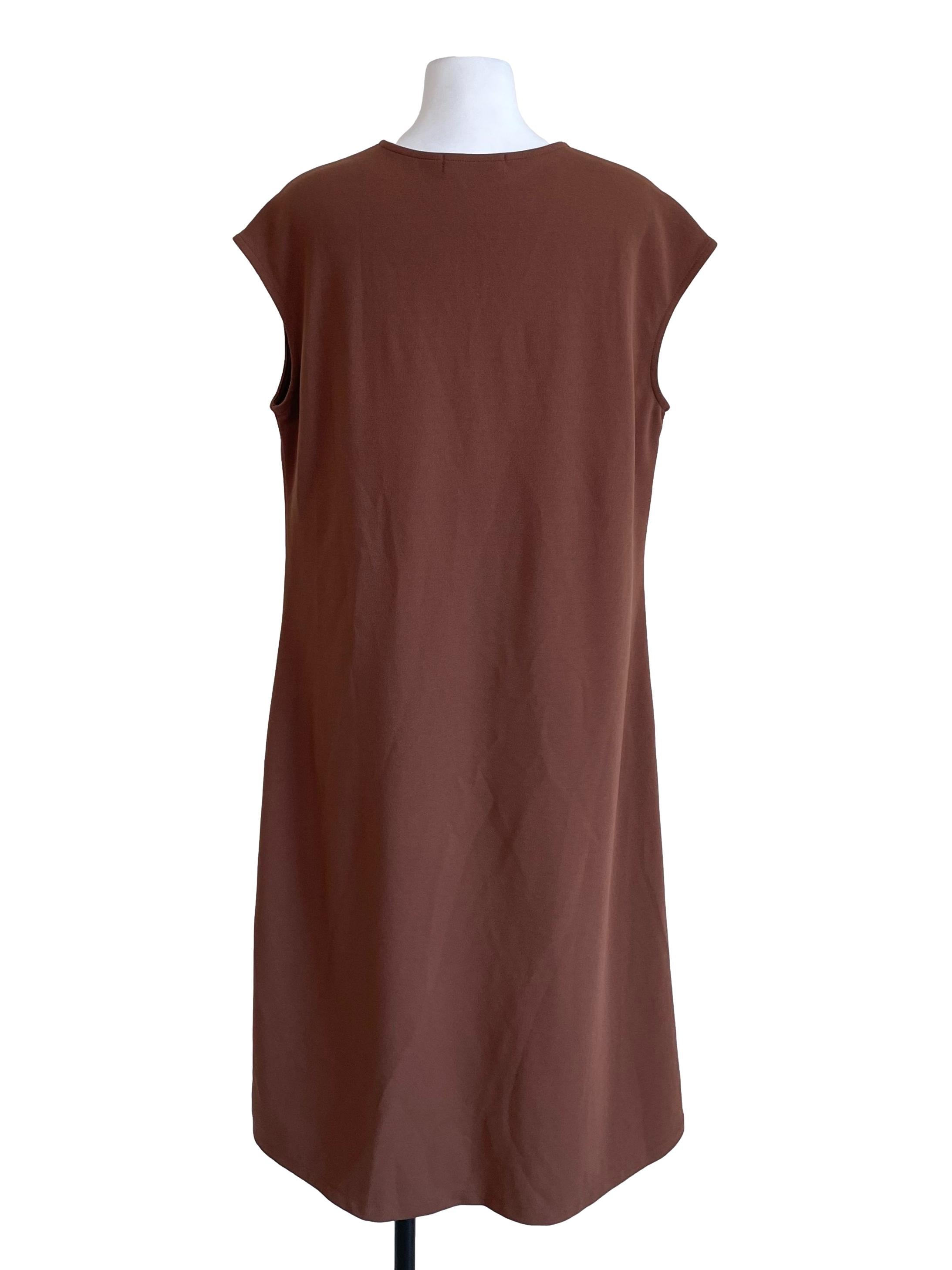 Cinnamon V Neck Relax Dress