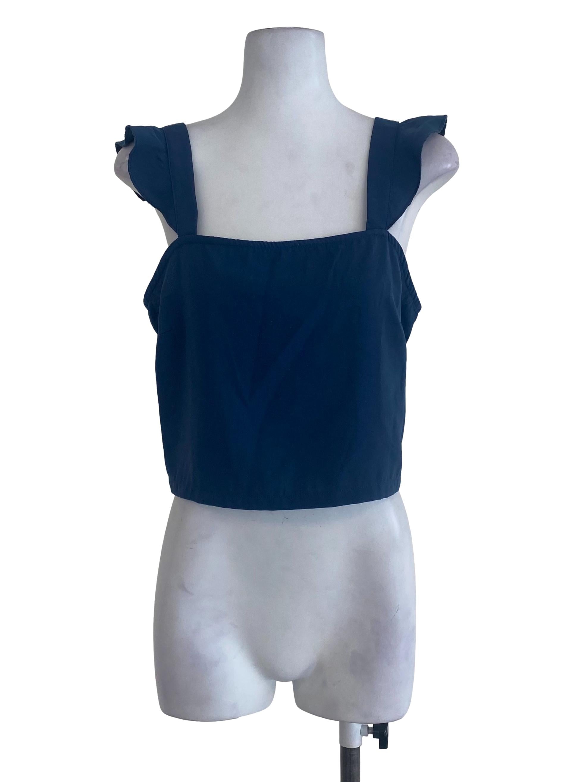 Aegan Plain Crop Top