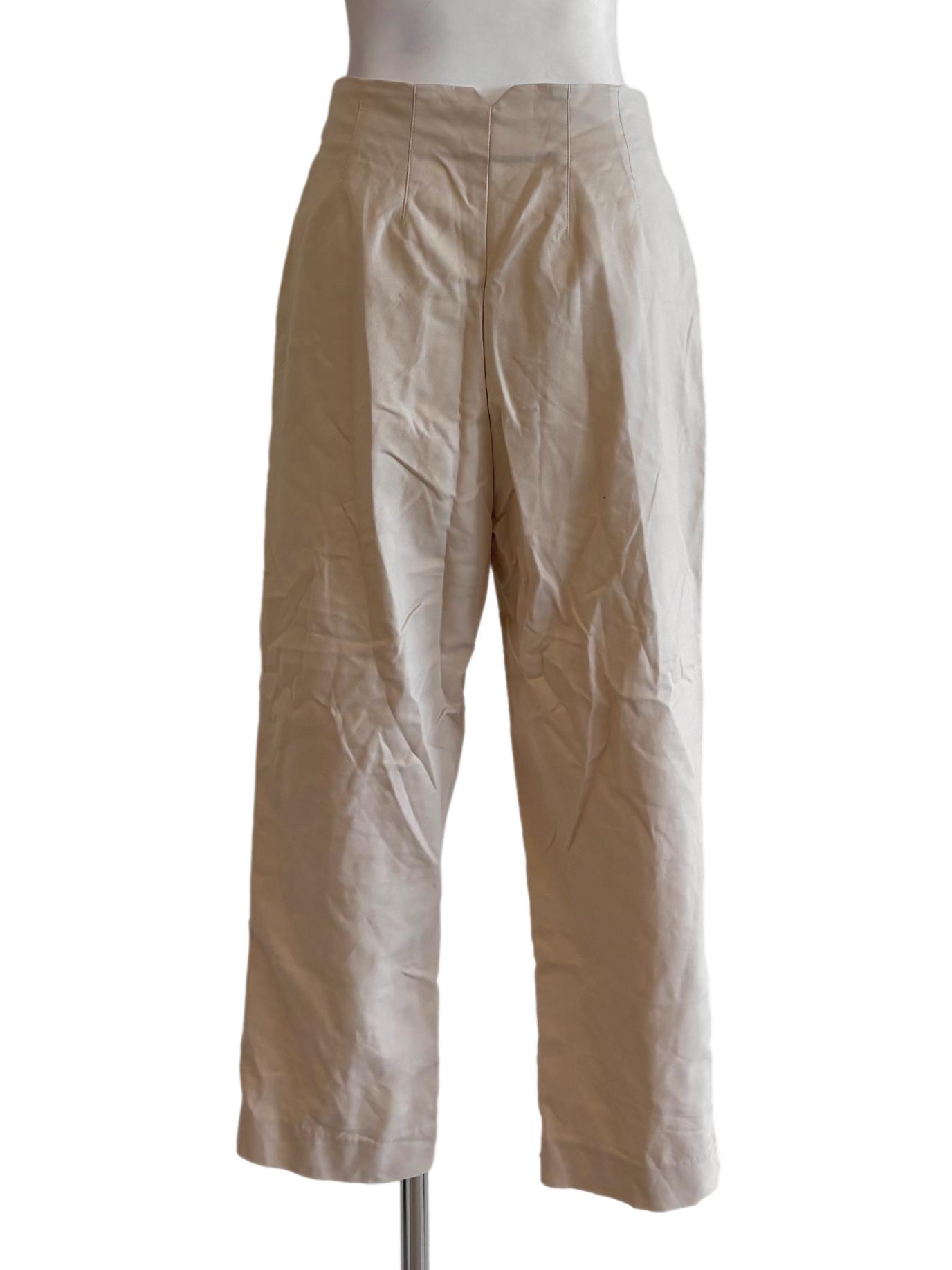Beige Slim Fit Pants LB