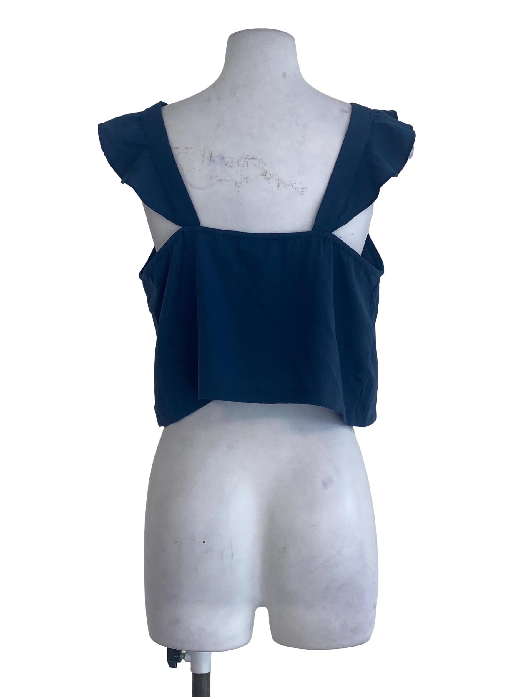 Aegan Plain Crop Top