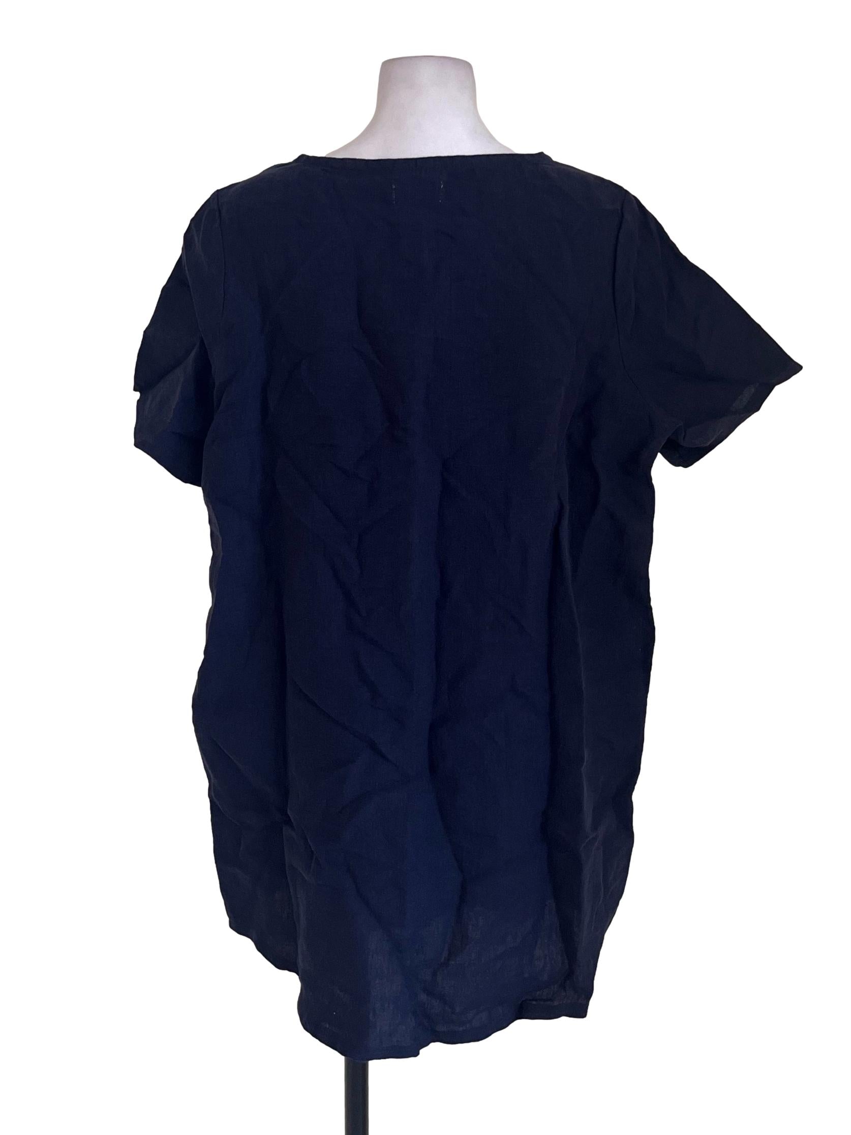 Aegean Blue Tunic Short Dress