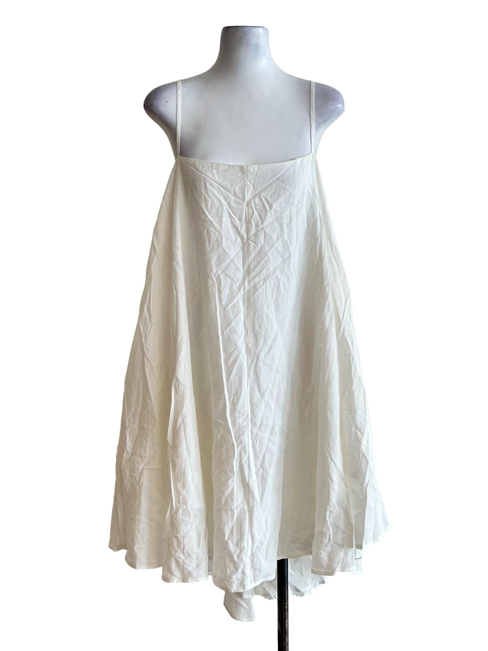 Cream White Tent Dress